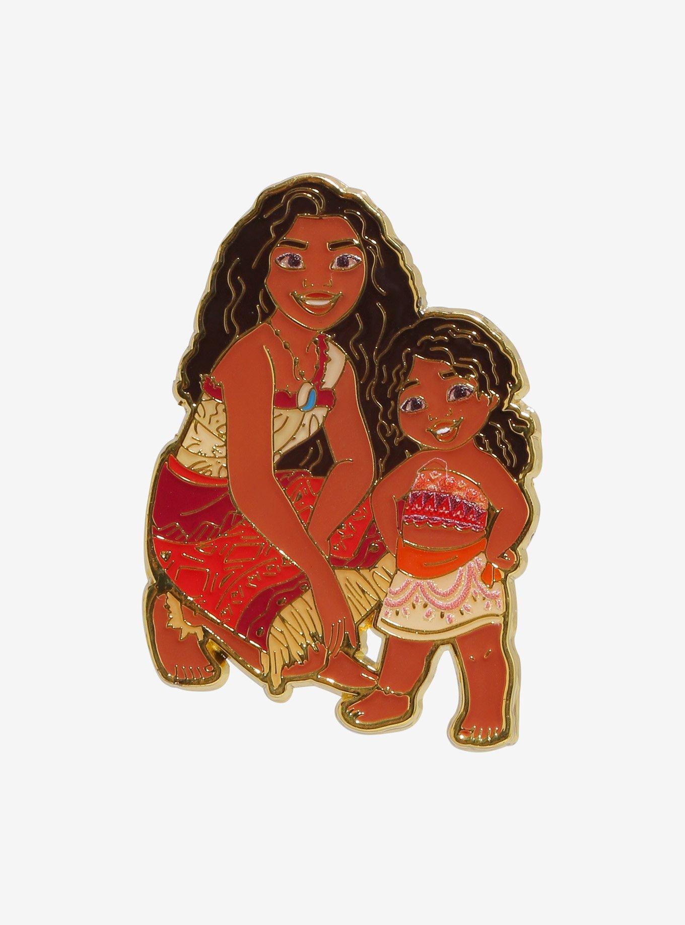 Loungefly Disney Moana 2 Moana & Simea Enamel Pin - BoxLunch Exclusive, , hi-res