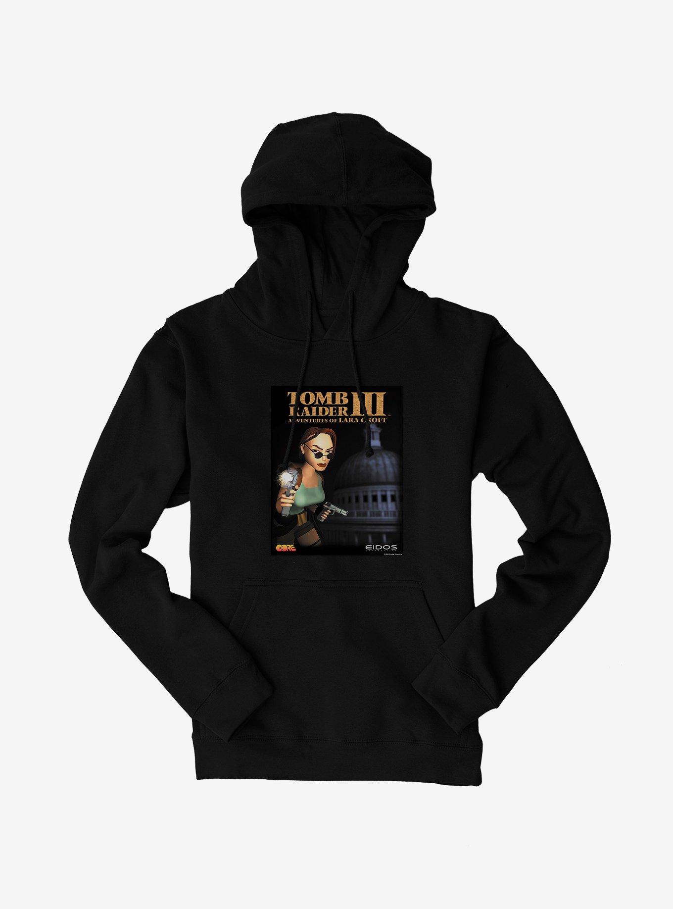 Tomb Raider III Title Logo Hoodie, , hi-res