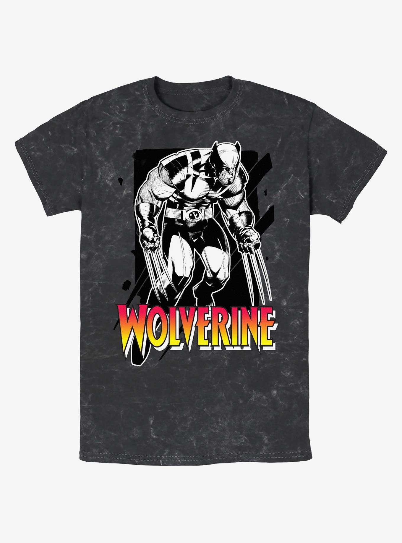 Wolverine Claw Marks Mineral Wash T-Shirt, , hi-res