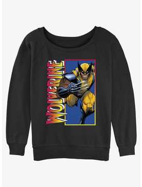 Wolverine Classic Wolverine Womens Slouchy Sweatshirt, , hi-res