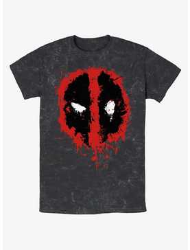 Marvel Deadpool Splatter Dead Eye Mineral Wash T-Shirt, , hi-res