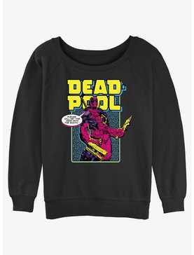 Marvel Deadpool Name Change Womens Slouchy Sweatshirt, , hi-res