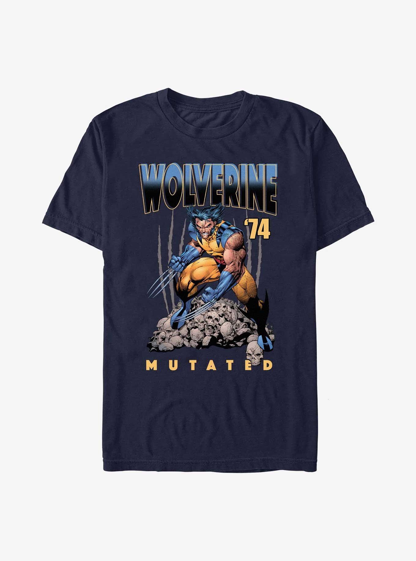 Wolverine Mutated T-Shirt, NAVY, hi-res