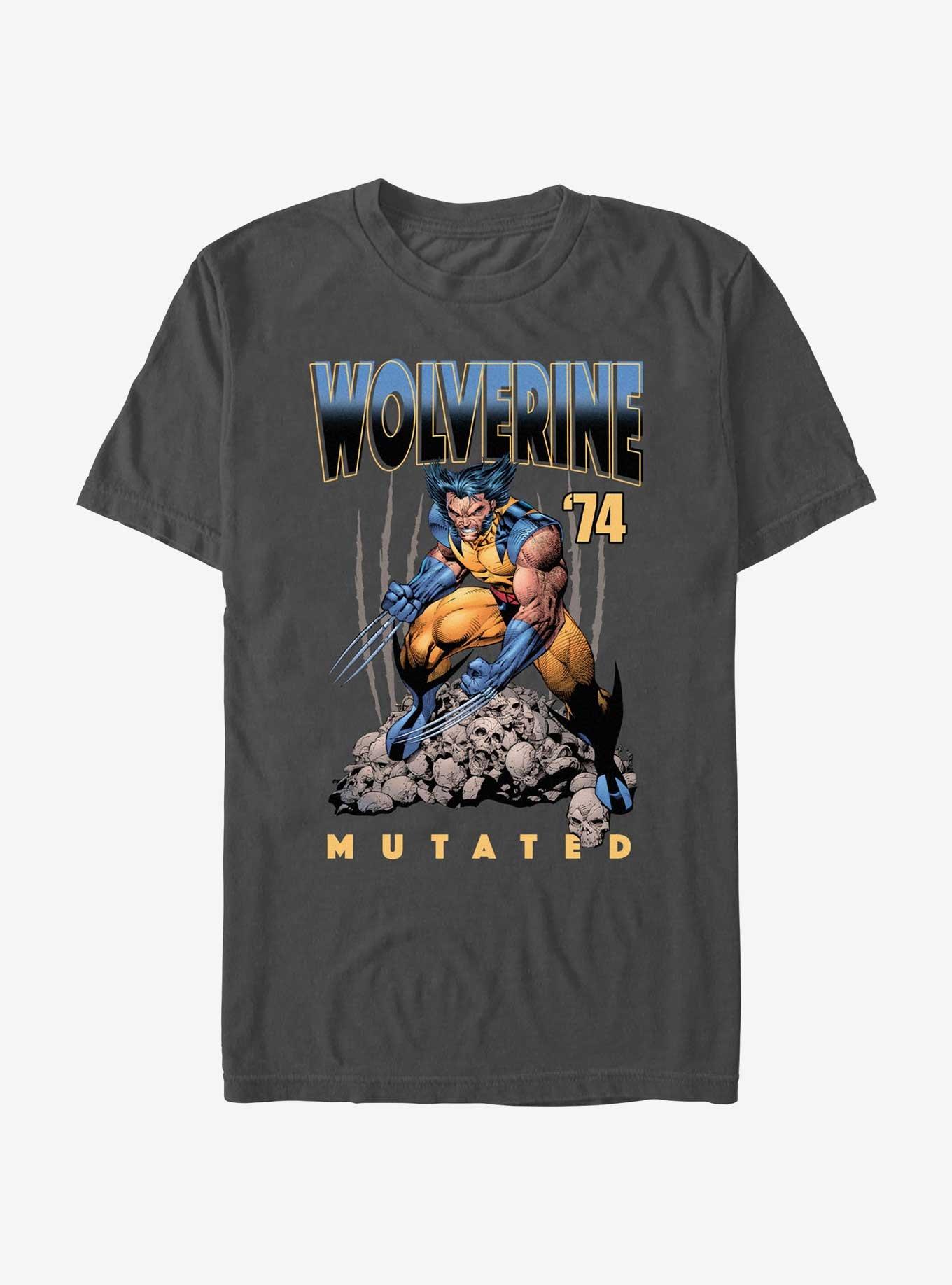 Wolverine Mutated T-Shirt, CHARCOAL, hi-res