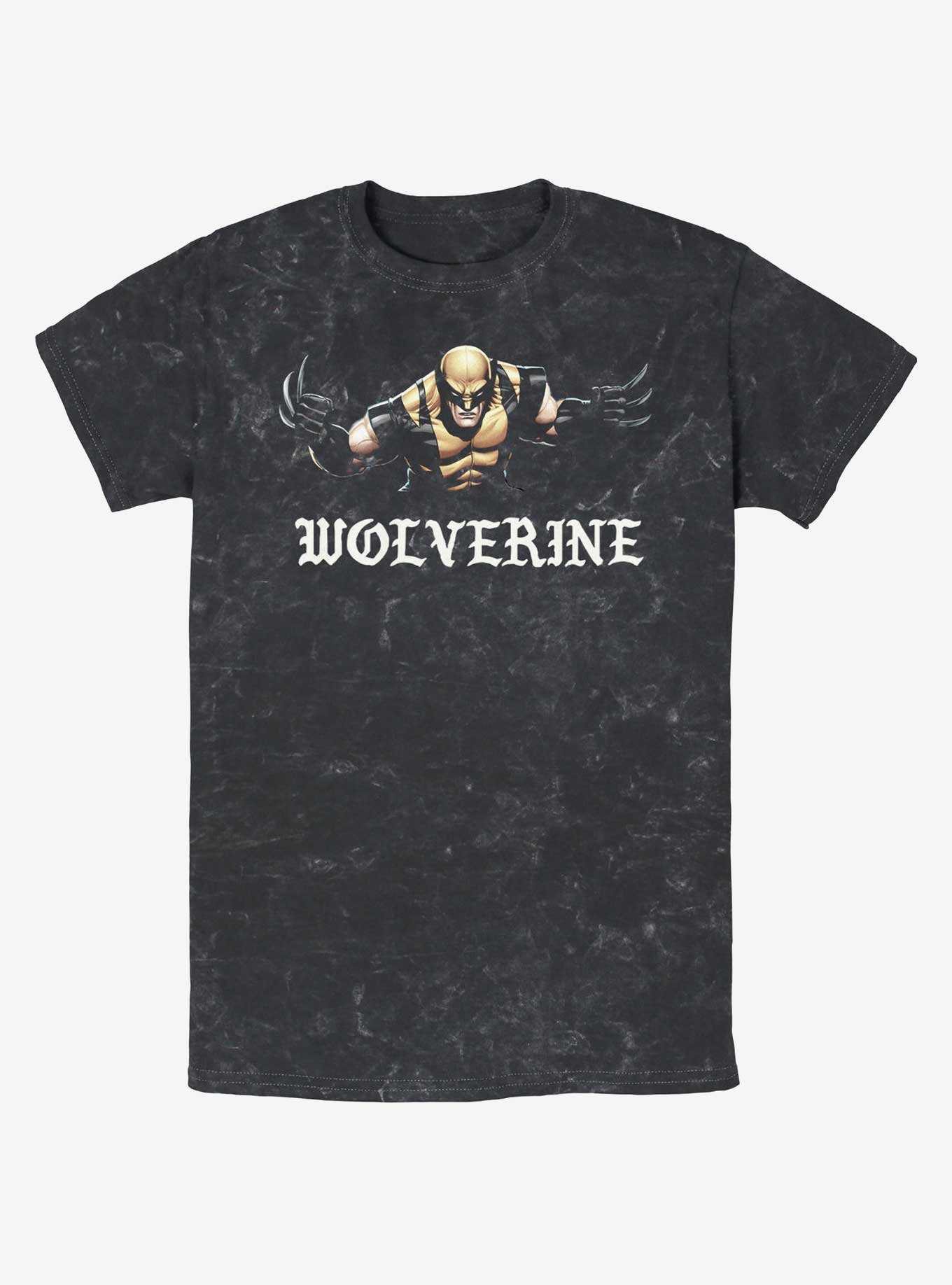 Wolverine Punch With Blades Mineral Wash T-Shirt, , hi-res