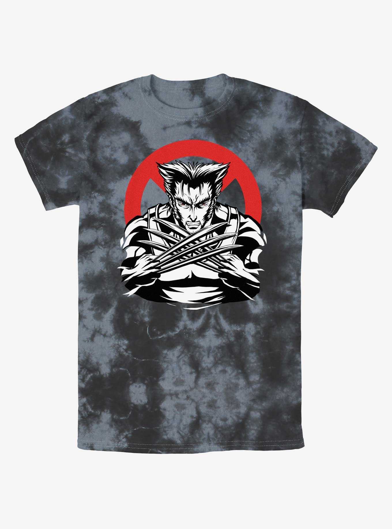 Wolverine Mutated X Logo Tie-Dye T-Shirt, , hi-res