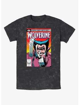 Wolverine Comic Cover Mineral Wash T-Shirt, , hi-res