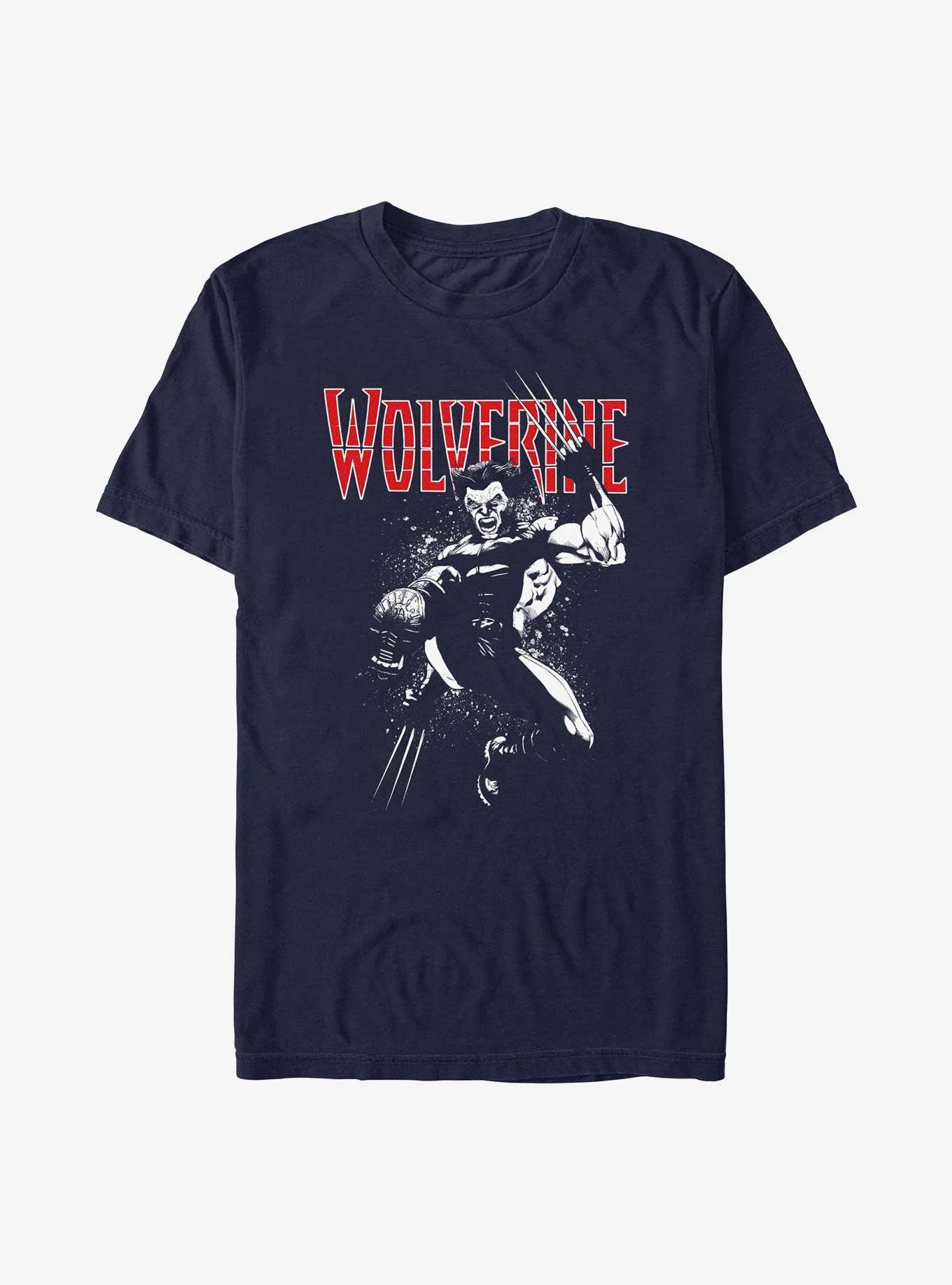 Wolverine Jump Tour T-Shirt, NAVY, hi-res
