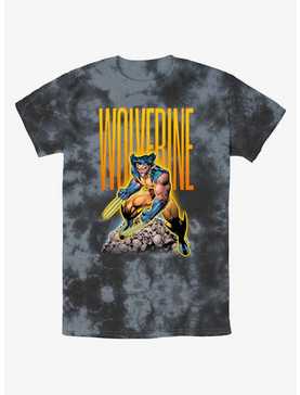 Wolverine Skull Pile Tie-Dye T-Shirt, , hi-res