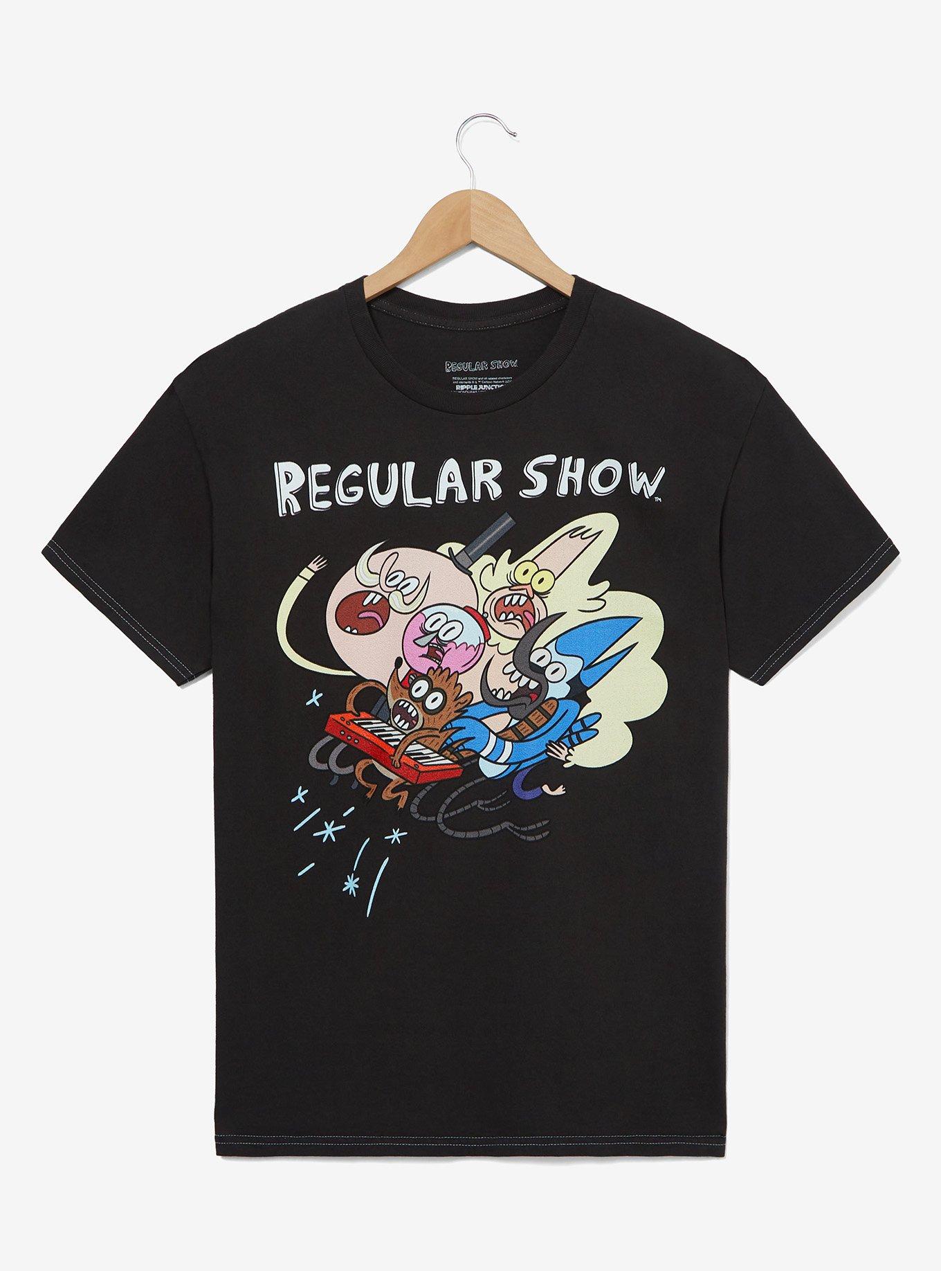 Regular Show Group Portrait T-Shirt - BoxLunch Exclusive, , hi-res