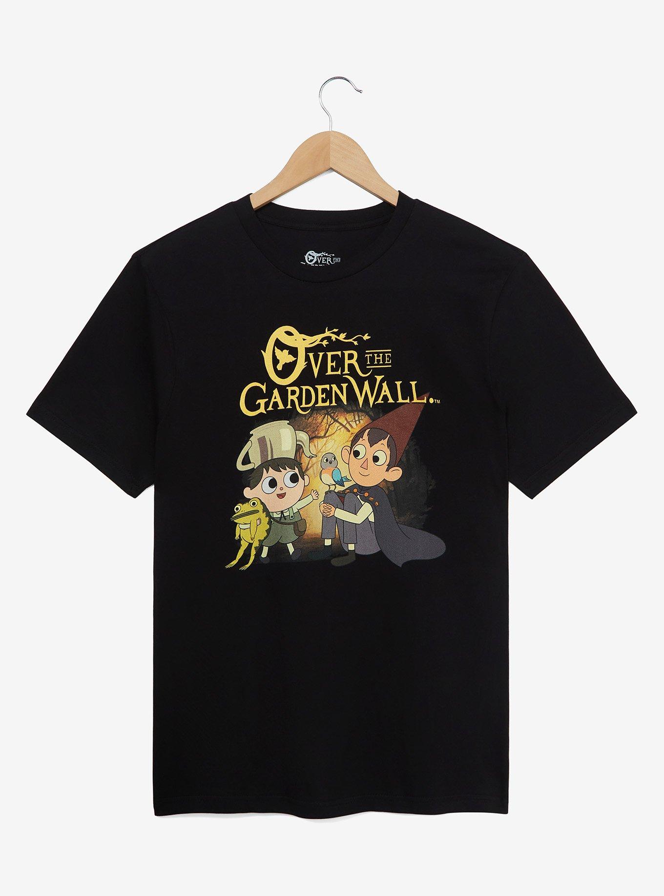 Over the Garden Wall Wirt and Greg T-Shirt - BoxLunch Exclusive, BLACK, hi-res