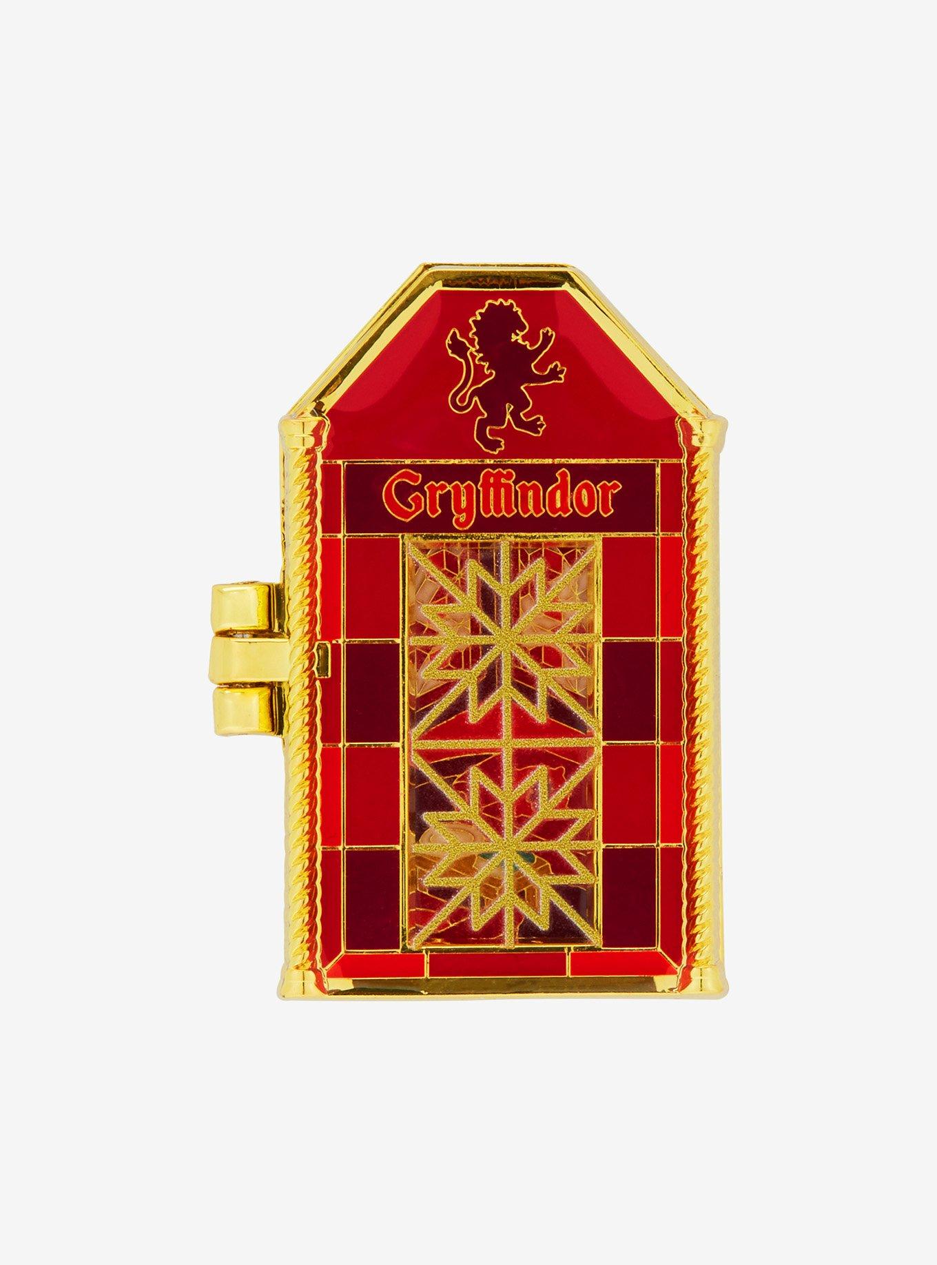 Loungefly Harry Potter Gryffindor Window Hinge Enamel Pin — BoxLunch Exclusive, , hi-res