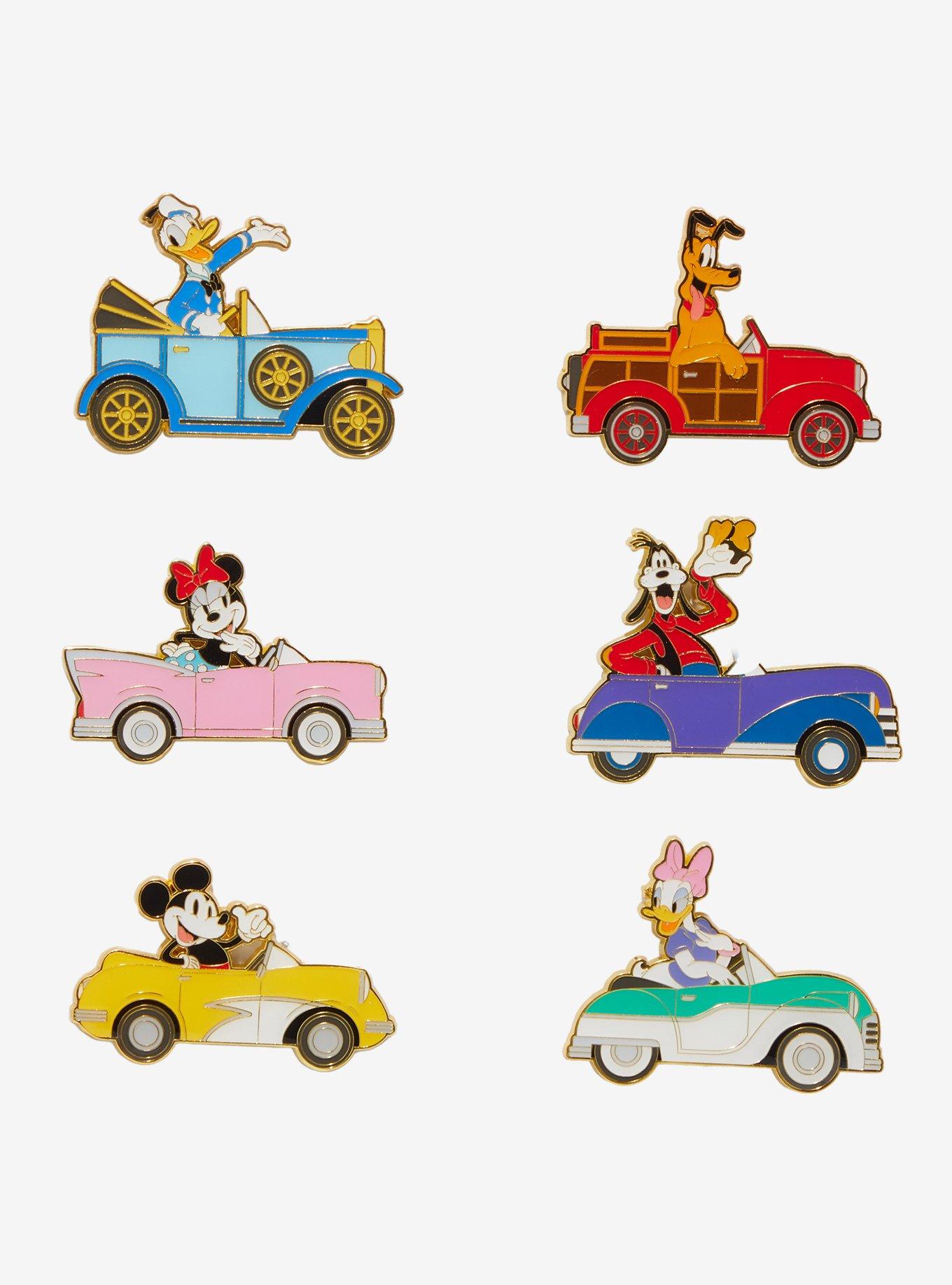 Loungefly Disney Mickey Mouse & Friends Cars Blind Box Enamel Pin - BoxLunch Exclusive, , hi-res