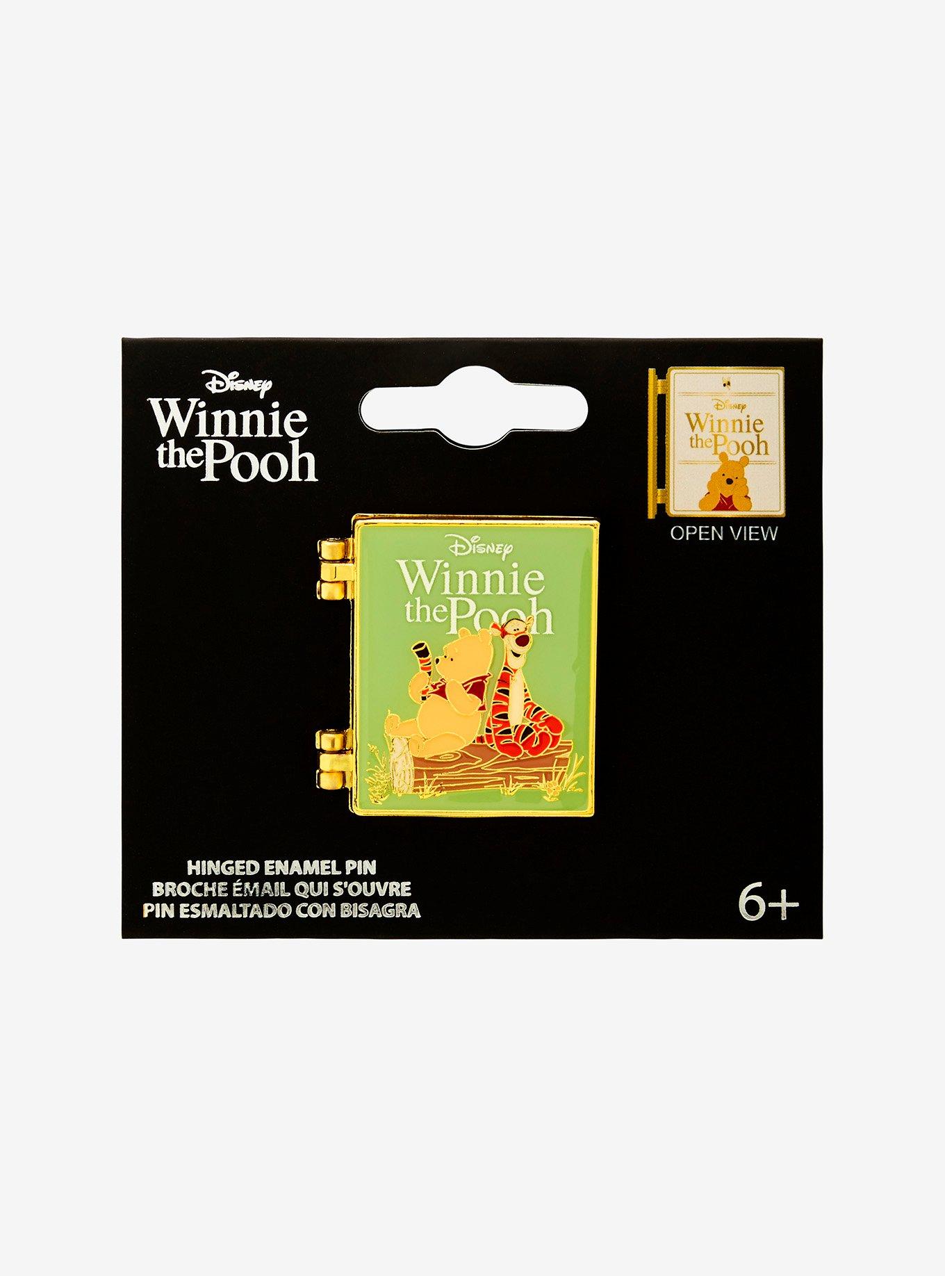 Loungefly Disney Winnie the Pooh Tigger & Pooh Bear Hinged Enamel Pin - BoxLunch Exclusive, , hi-res