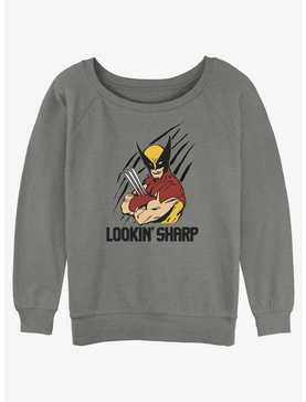 Wolverine Lookin' Sharp Womens Slouchy Sweatshirt, , hi-res