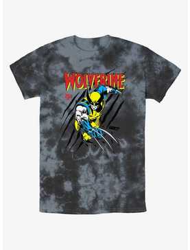Wolverine Logan Slash Tie-Dye T-Shirt, , hi-res