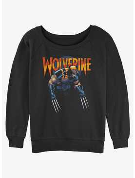 Wolverine Dark Wolverine Womens Slouchy Sweatshirt, , hi-res