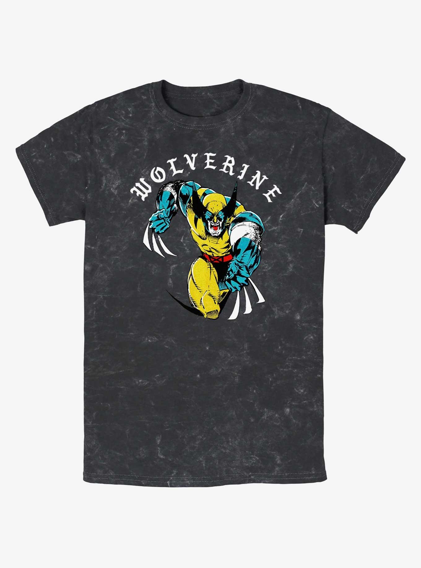 Wolverine Homeslice Mineral Wash T-Shirt, BLACK, hi-res