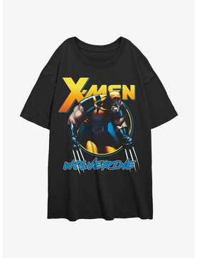 Wolverine Angry Logan Womens Oversized T-Shirt, , hi-res