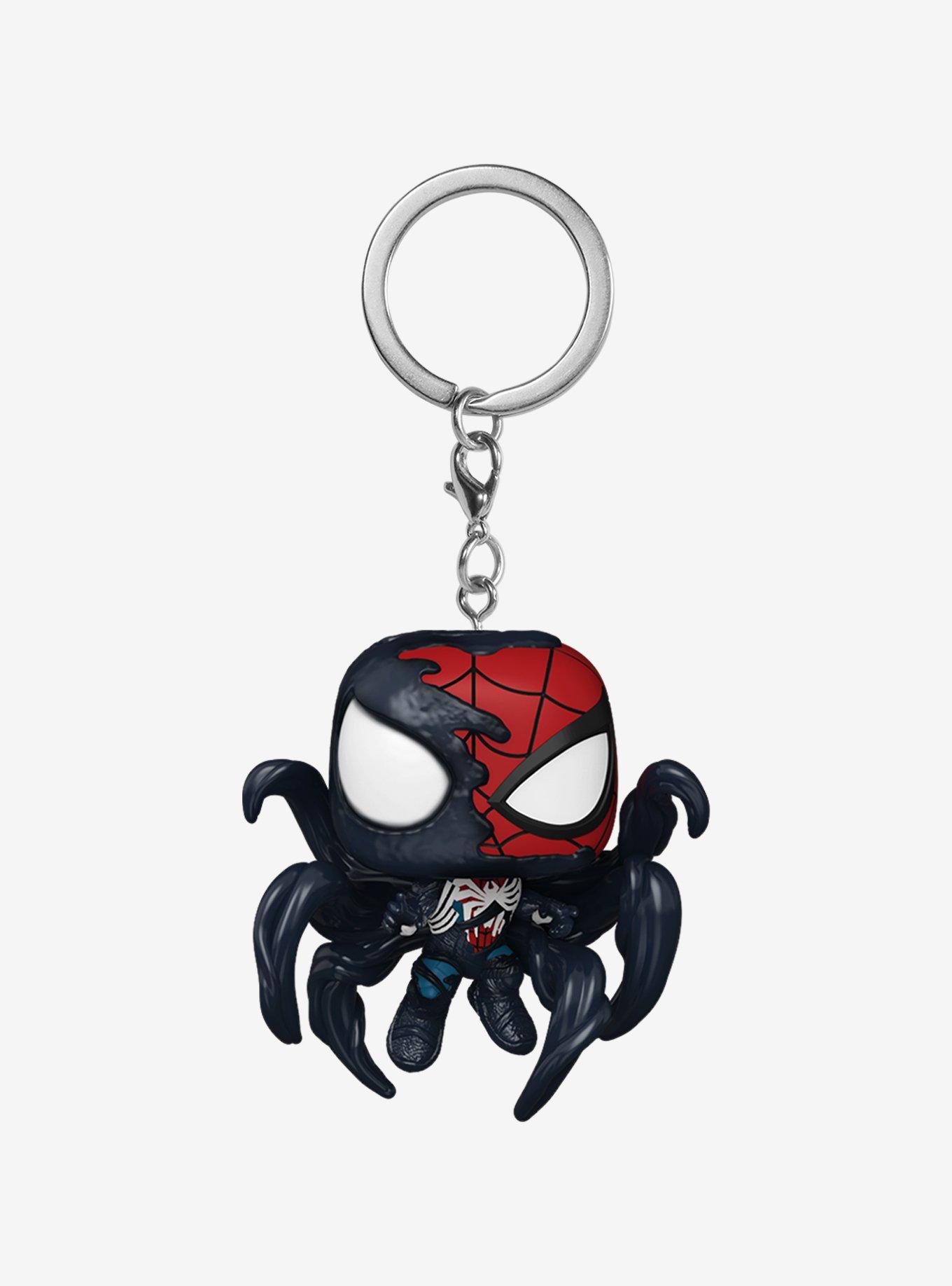 Funko Pocket Pop! Marvel Spider-Man 2 Advanced Suit 2.0 Symbiote Takeover Vinyl Keychain - BoxLunch Exclusive, , hi-res