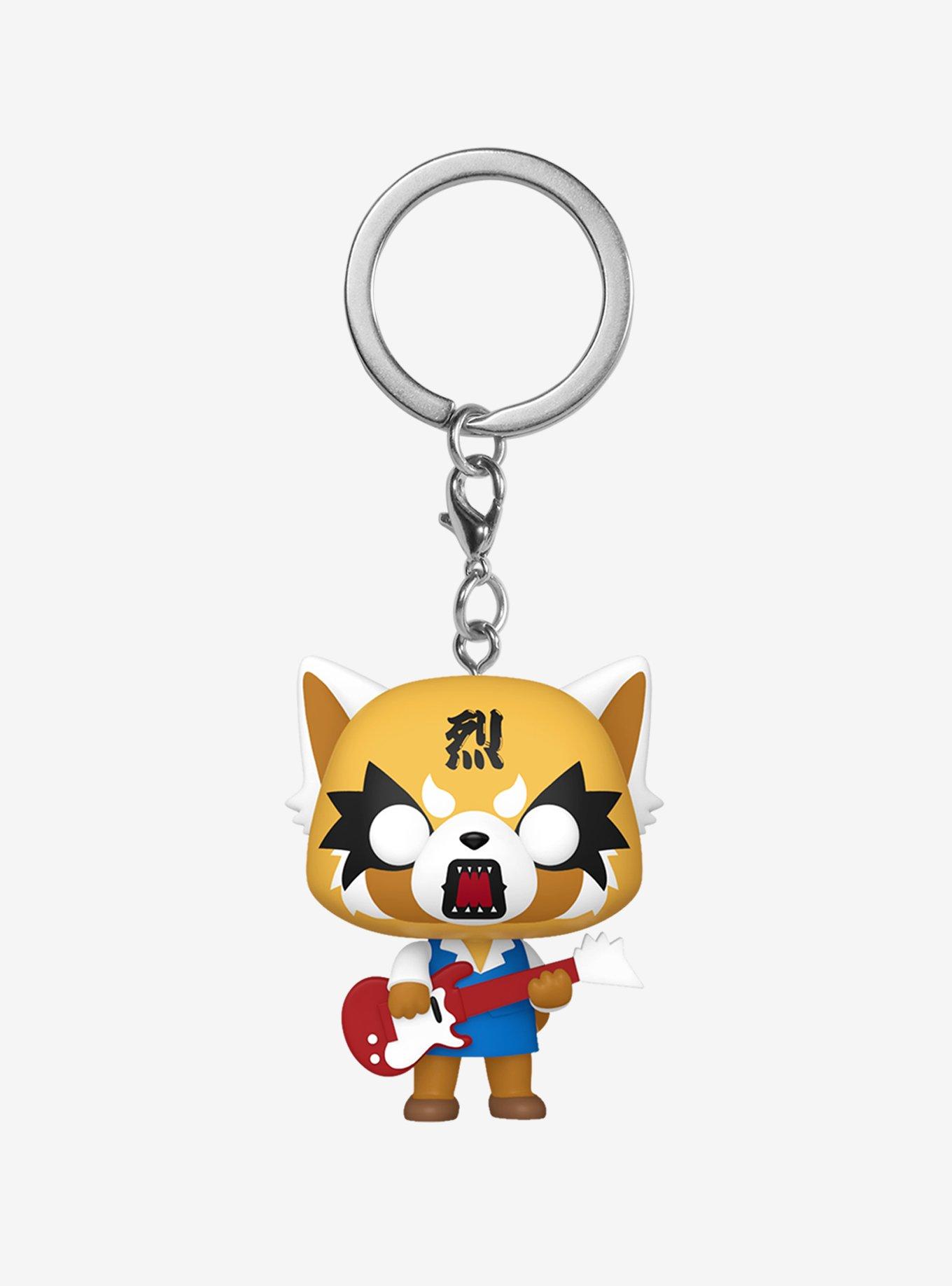 Funko Pocket Pop! Sanrio Aggretsuko with Guitar Vinyl Keychain, , hi-res