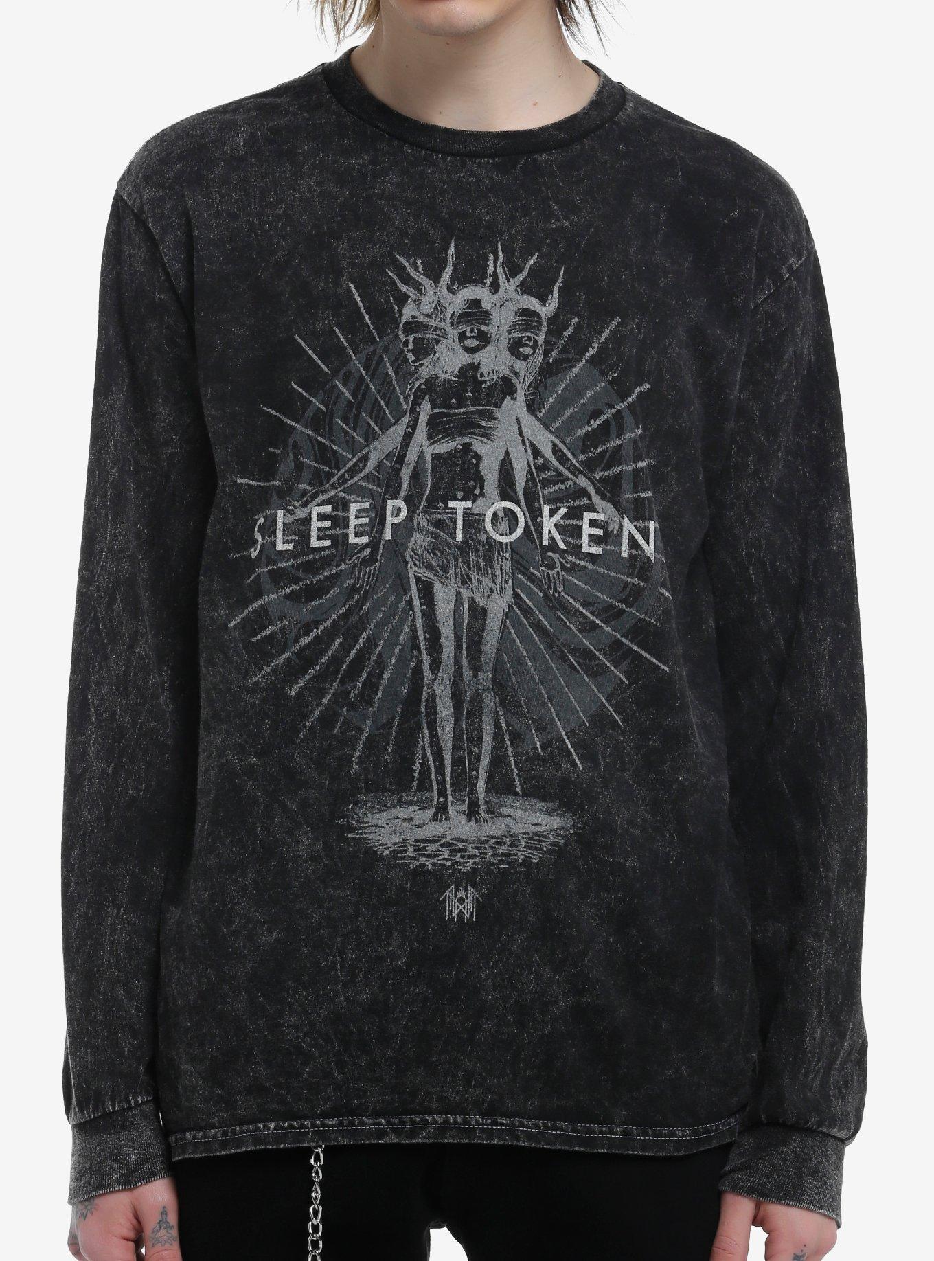 Sleep Token Rain Mineral Wash Long-Sleeve Top, MULTI, hi-res