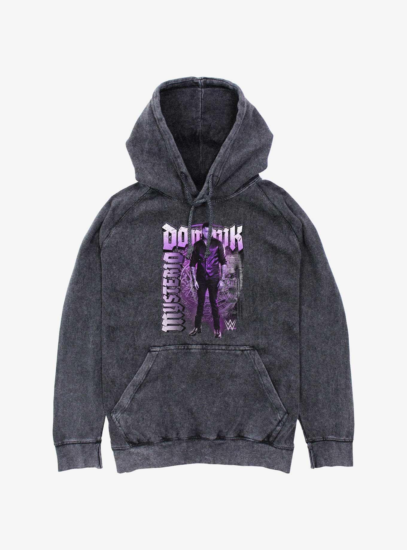 WWE Dominik Mysterio Mineral Wash Hoodie, , hi-res