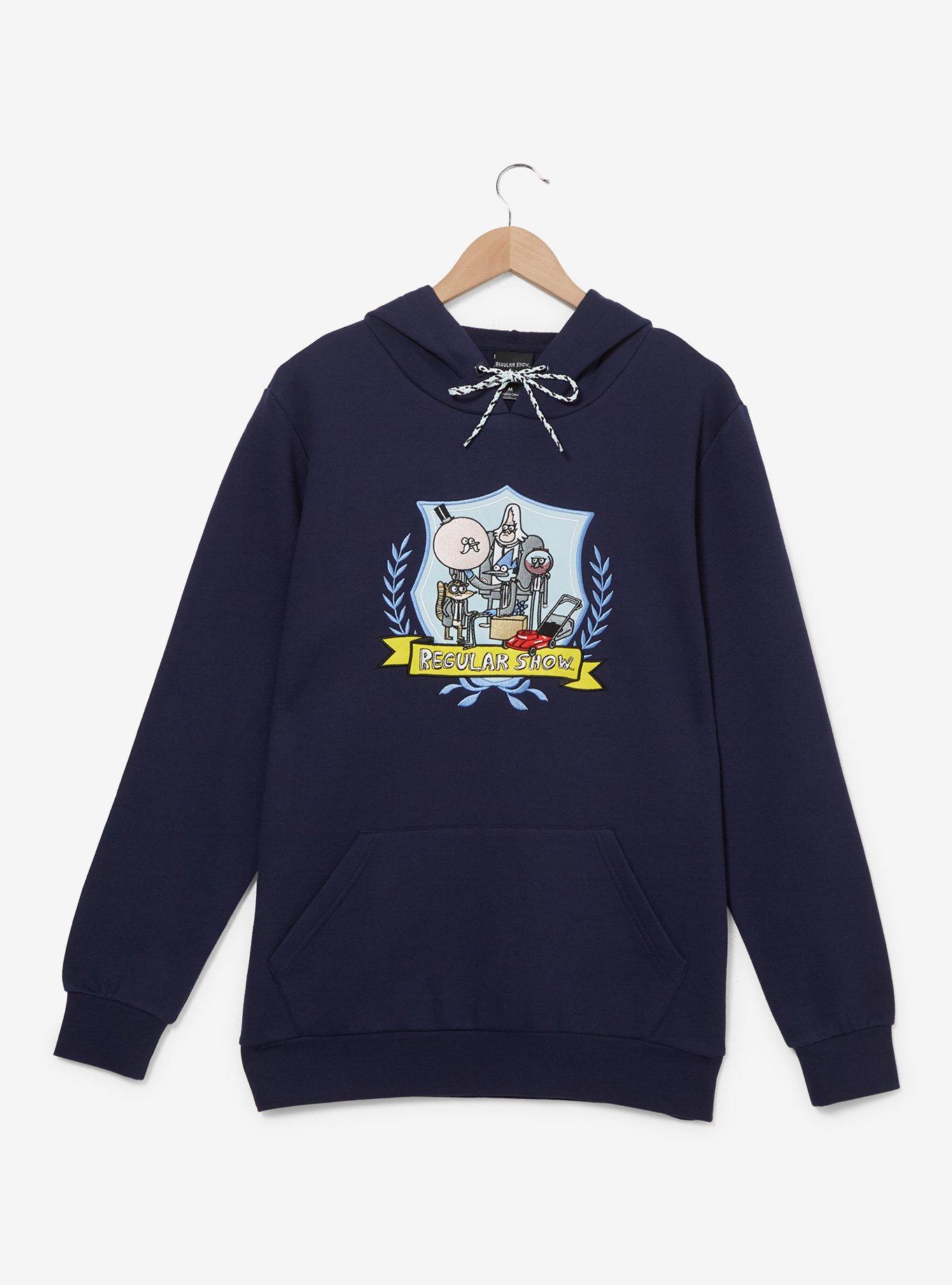 Regular Show Crest Embroidered Hoodie — BoxLunch Exclusive | BoxLunch