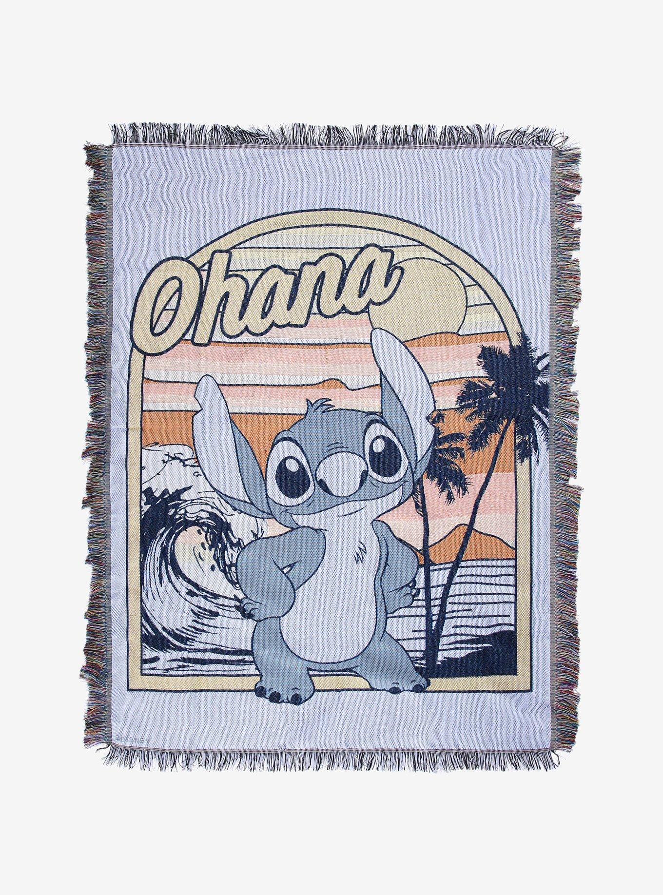 Disney Stitch Greeting Card Tapestry Throw Blanket, , hi-res