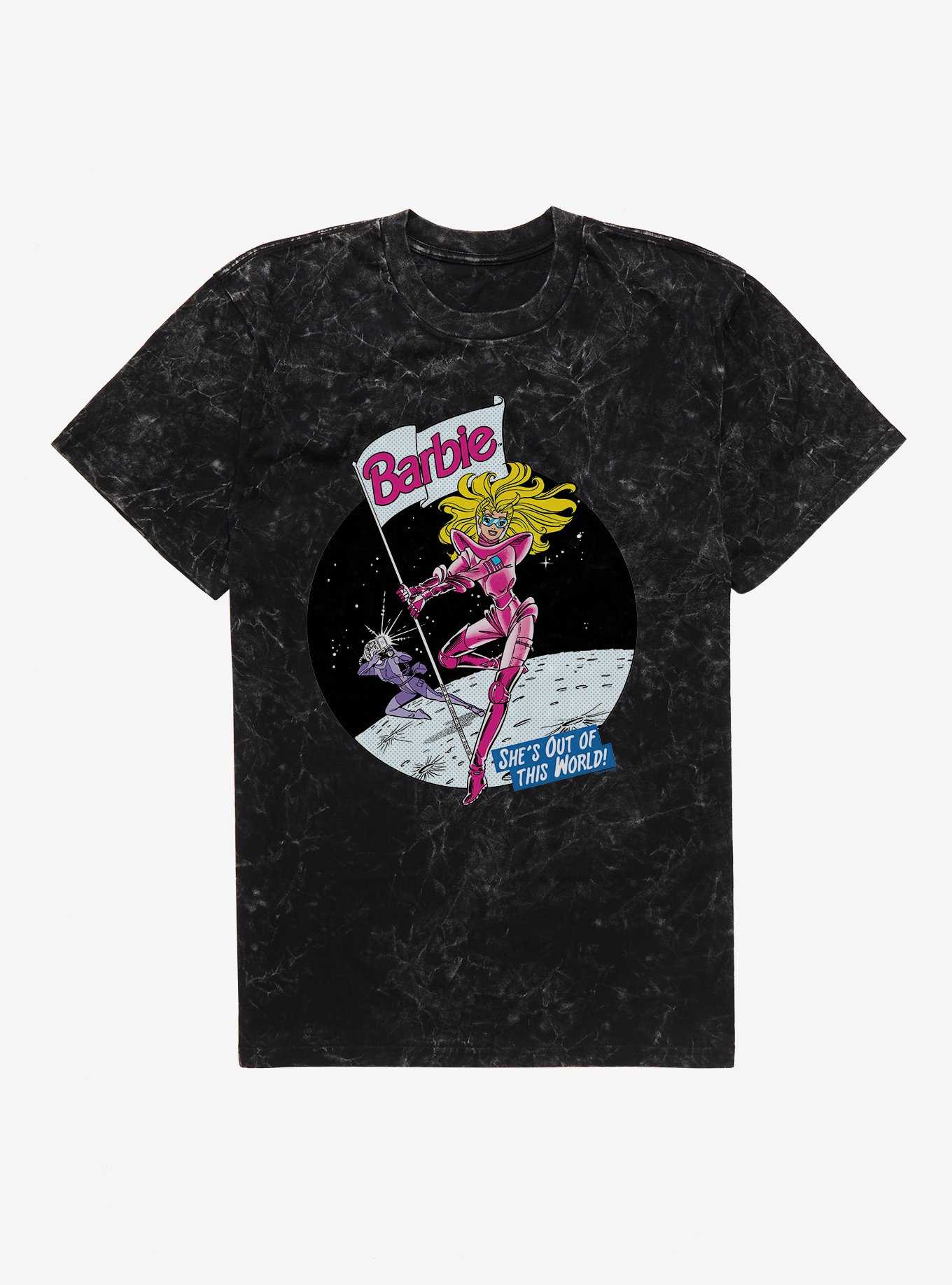 Barbie She's Out Of This World Mineral Wash T-Shirt, , hi-res
