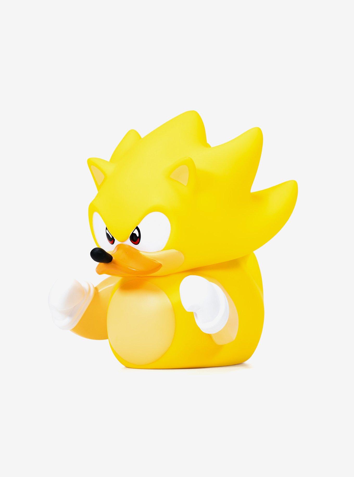 TUBBZ Sonic The Hedgehog Super Sonic Duck Figure, , hi-res