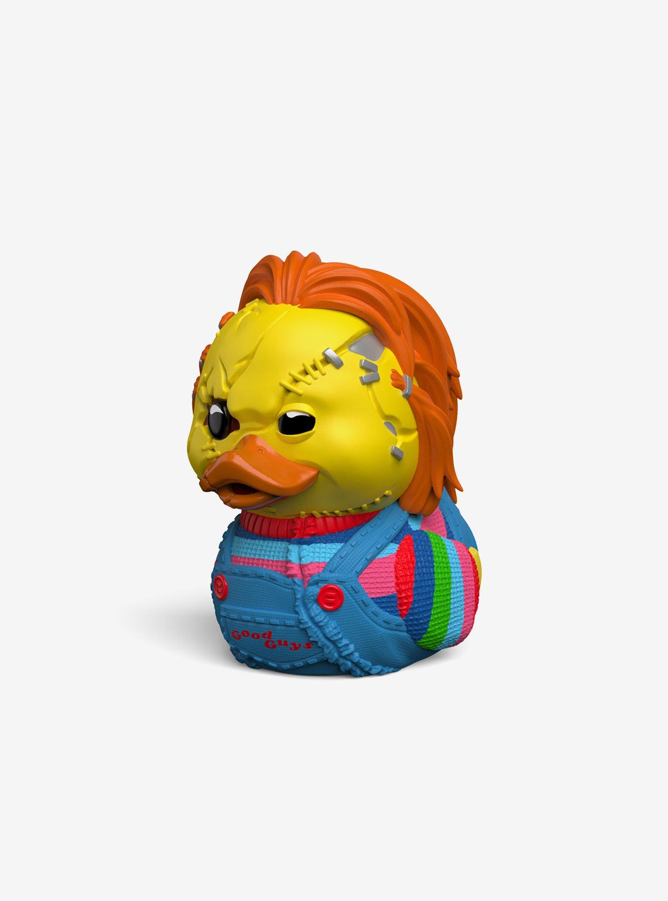 Mini TUBBZ Chucky Scarred Chucky Cosplaying Duck Figure, , hi-res