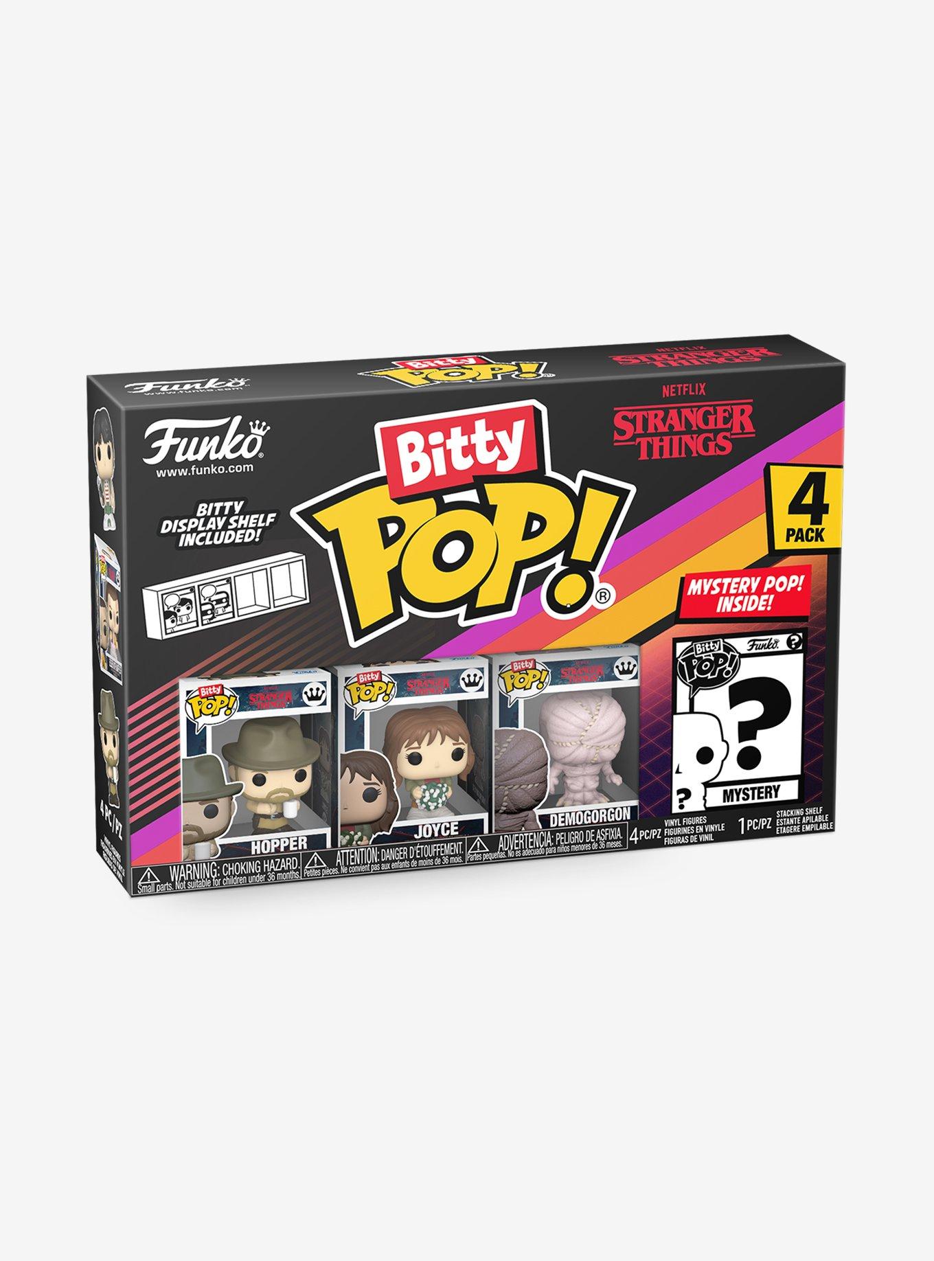 Funko Stranger Things Bitty Pop! Hopper Vinyl Figure Set, , hi-res