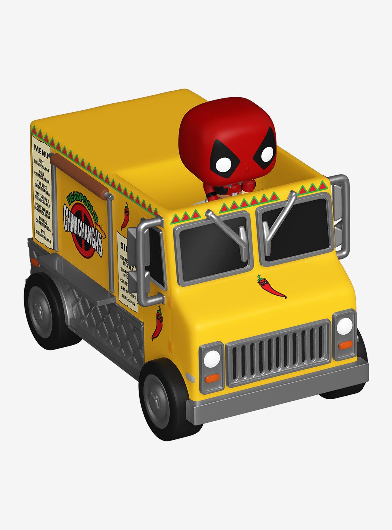 Funko Marvel Deadpool Bitty Pop! Rides Deadpool's Chimichanga Truck Vinyl Figure, , hi-res