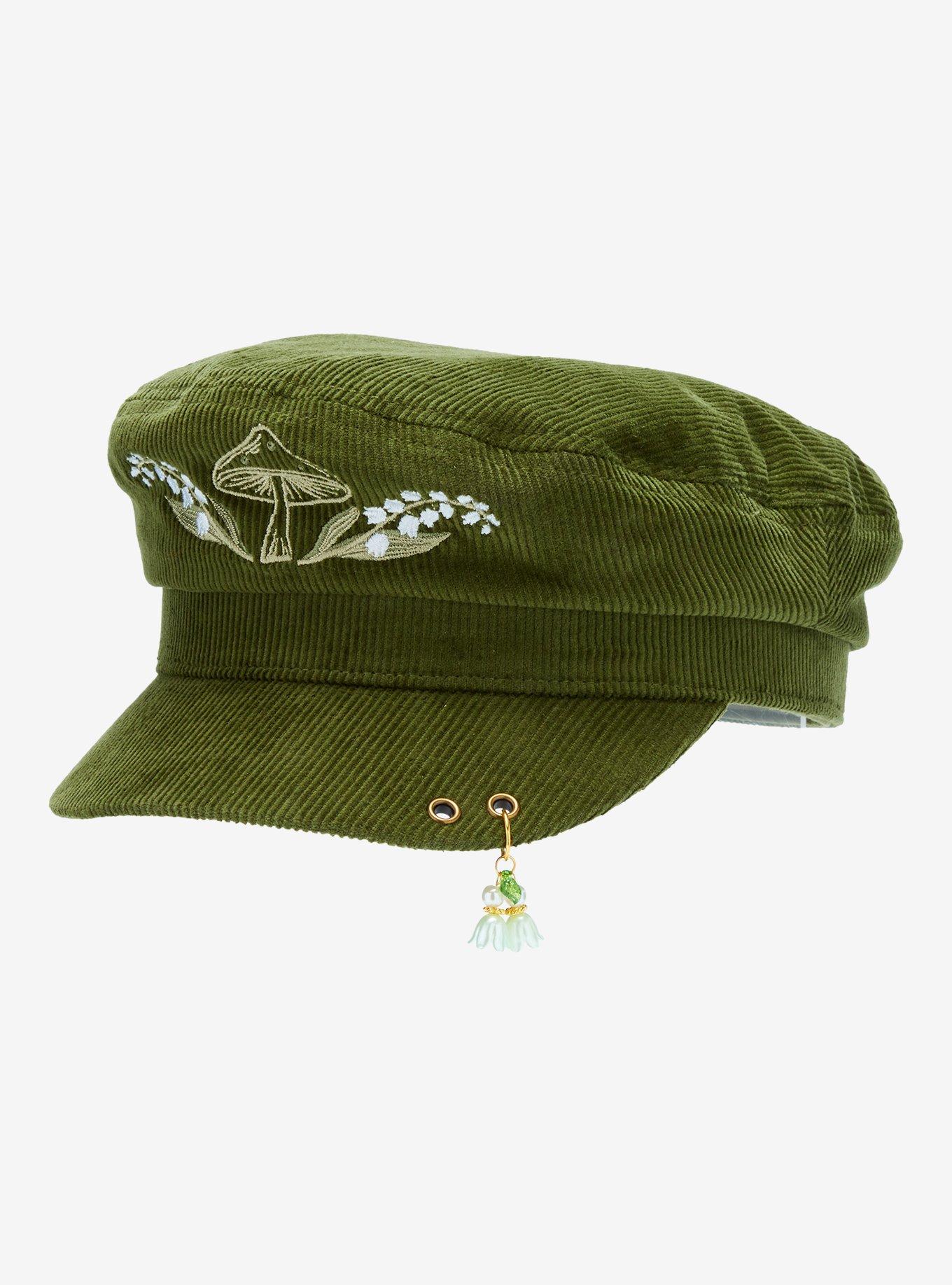 Lily Of The Valley Mushroom Cabbie Hat | Hot Topic