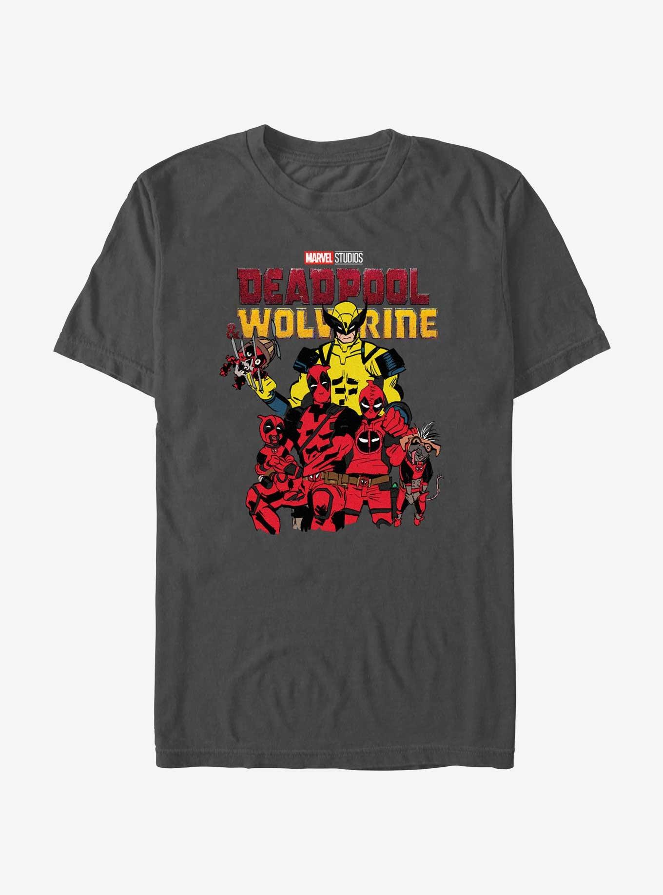 Marvel Deadpool & Wolverine Family Of T-Shirt