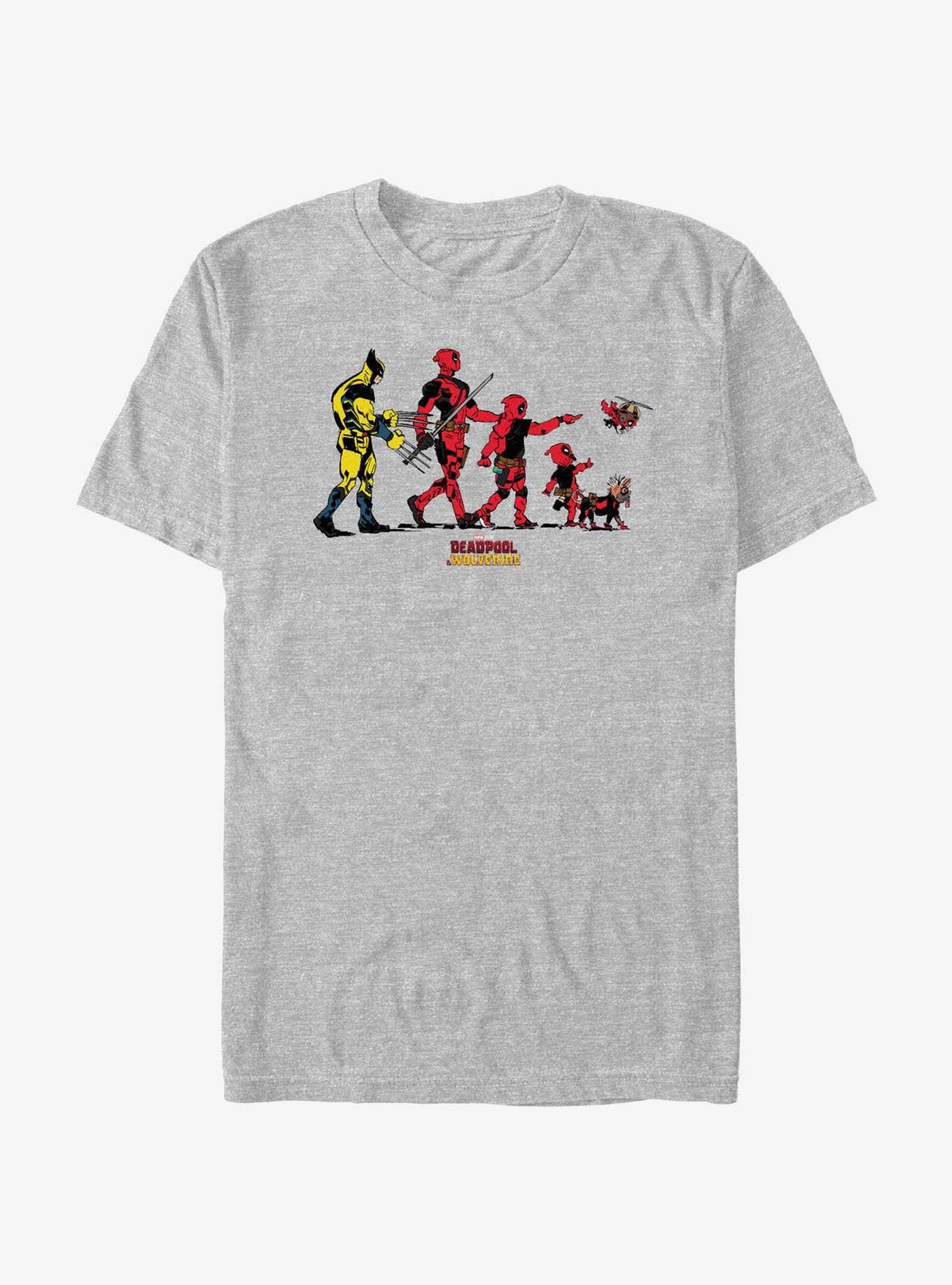 Marvel Deadpool & Wolverine Walk Street T-Shirt