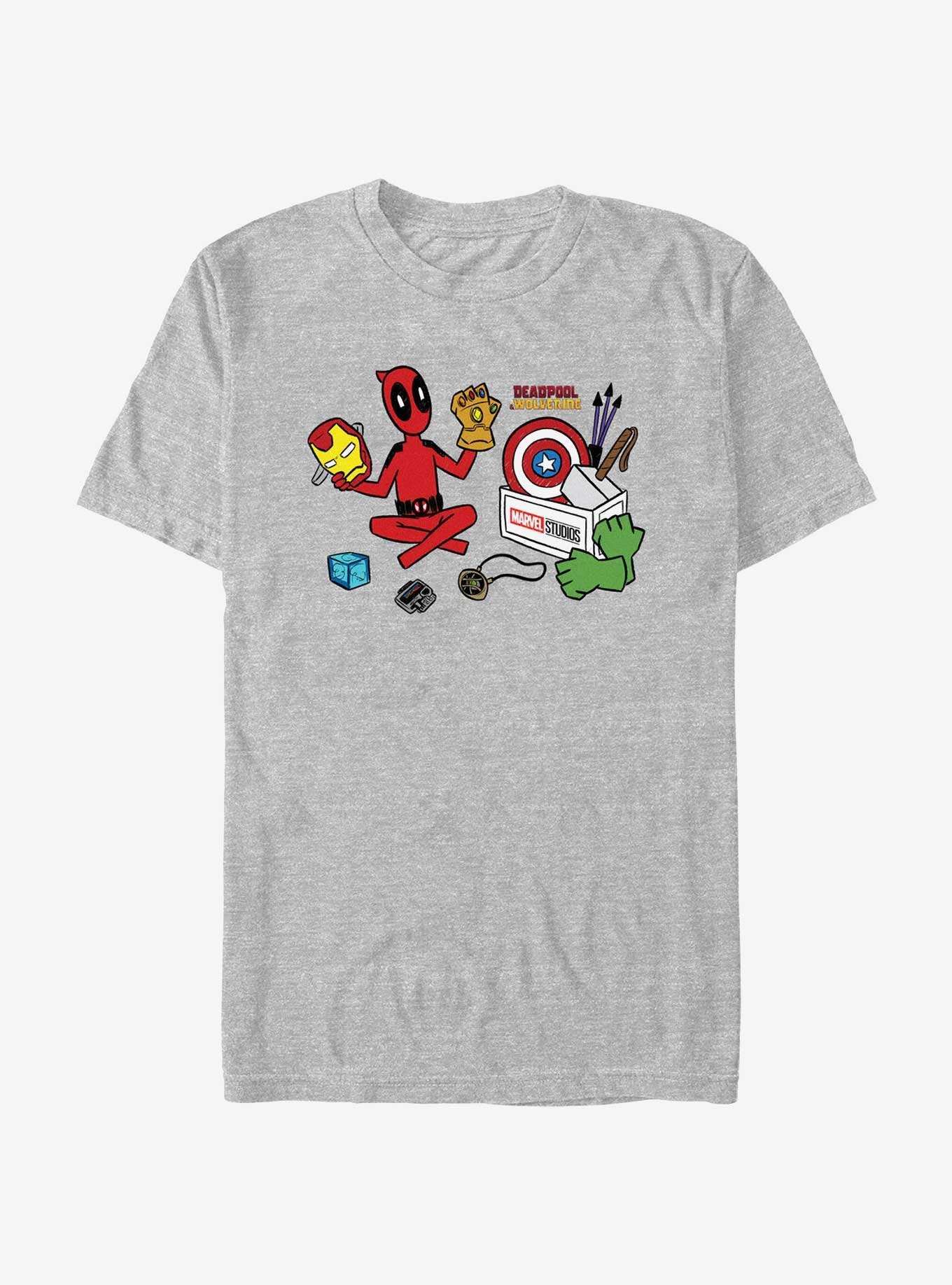 Marvel Deadpool & Wolverine Avengers Things T-Shirt, , hi-res