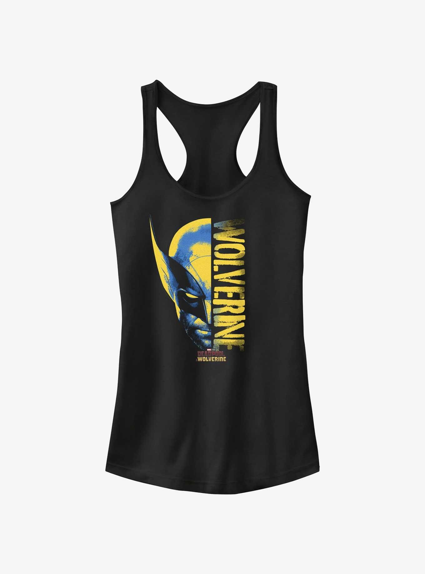Marvel Deadpool & Wolverine Head Split Wolverine Girls Tank