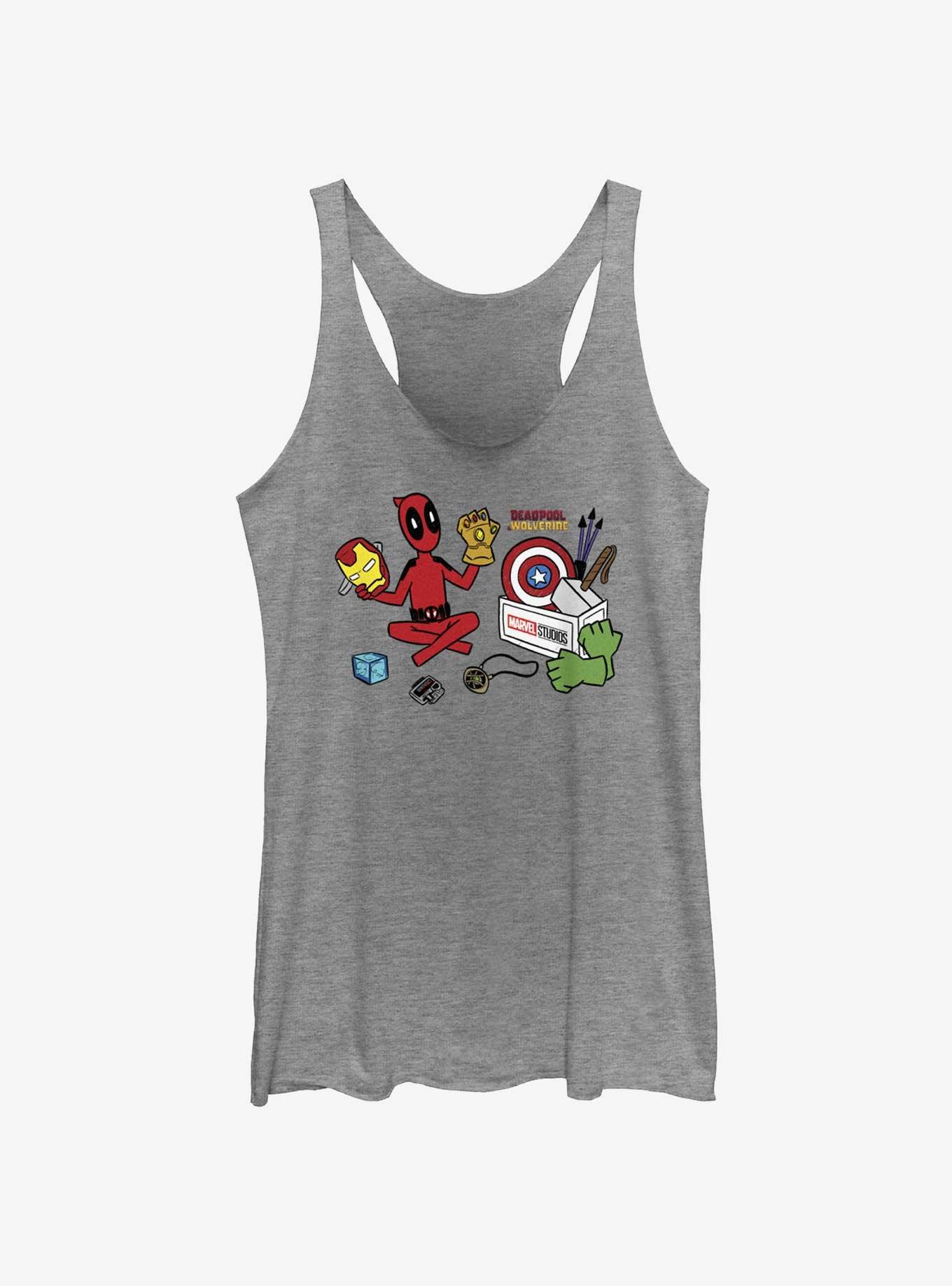 Marvel Deadpool & Wolverine Avengers Things Girls Tank