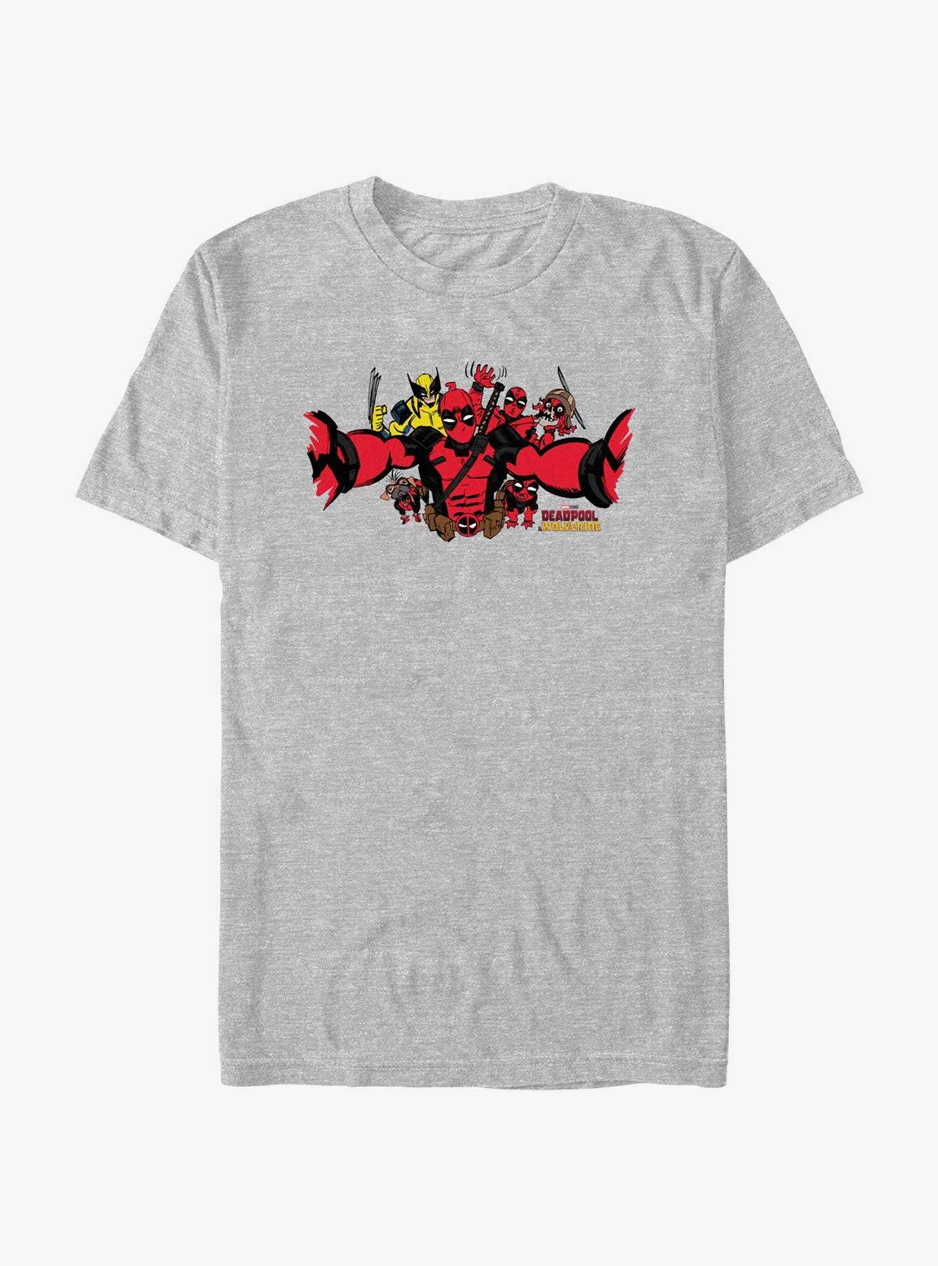 Marvel Deadpool & Wolverine Deadpool Selfie T-Shirt, , hi-res