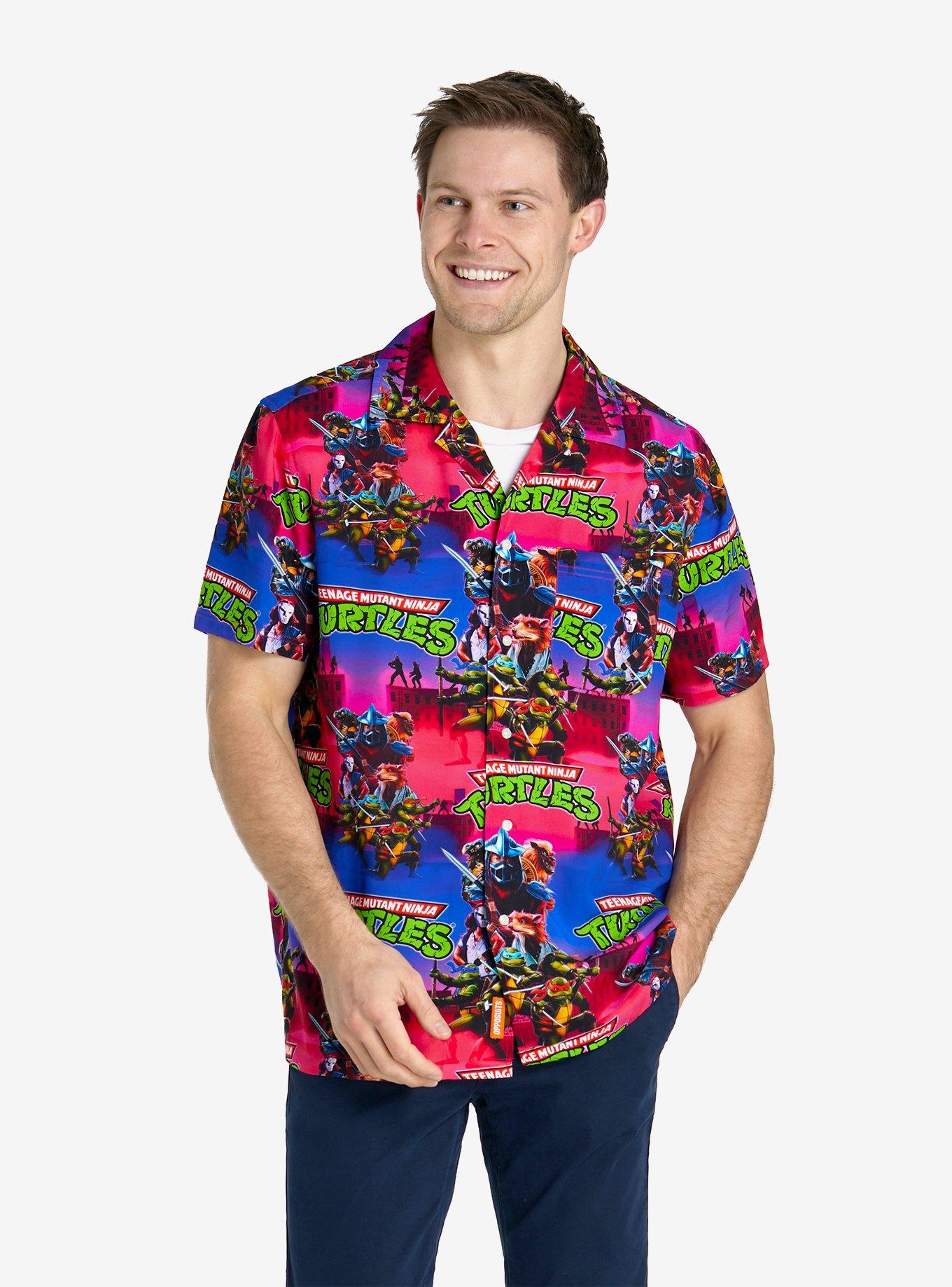 Teenage Mutant Ninja Turtles Dude Button-Up Shirt, , hi-res