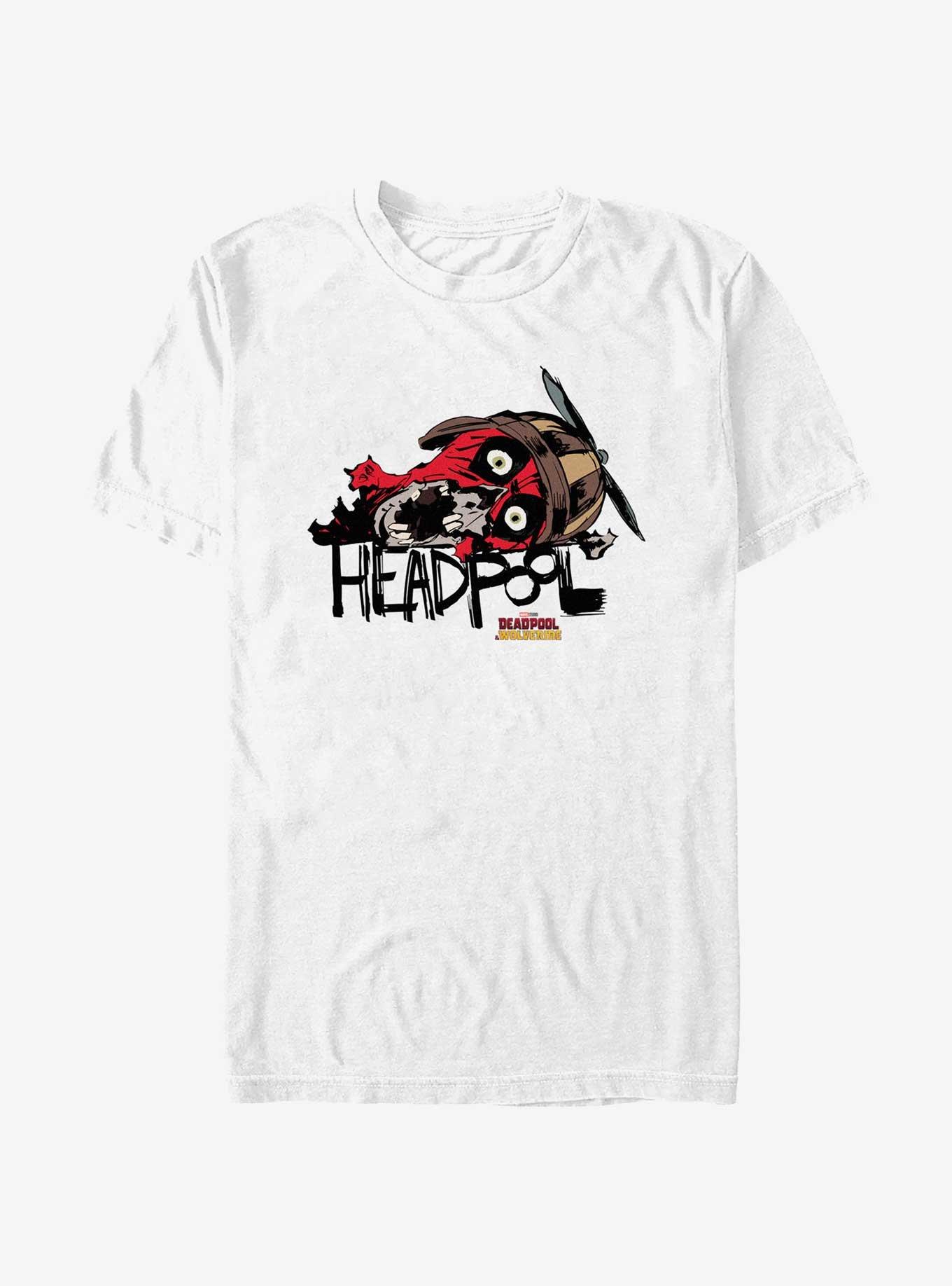 Marvel Deadpool & Wolverine Headpool T-Shirt, WHITE, hi-res