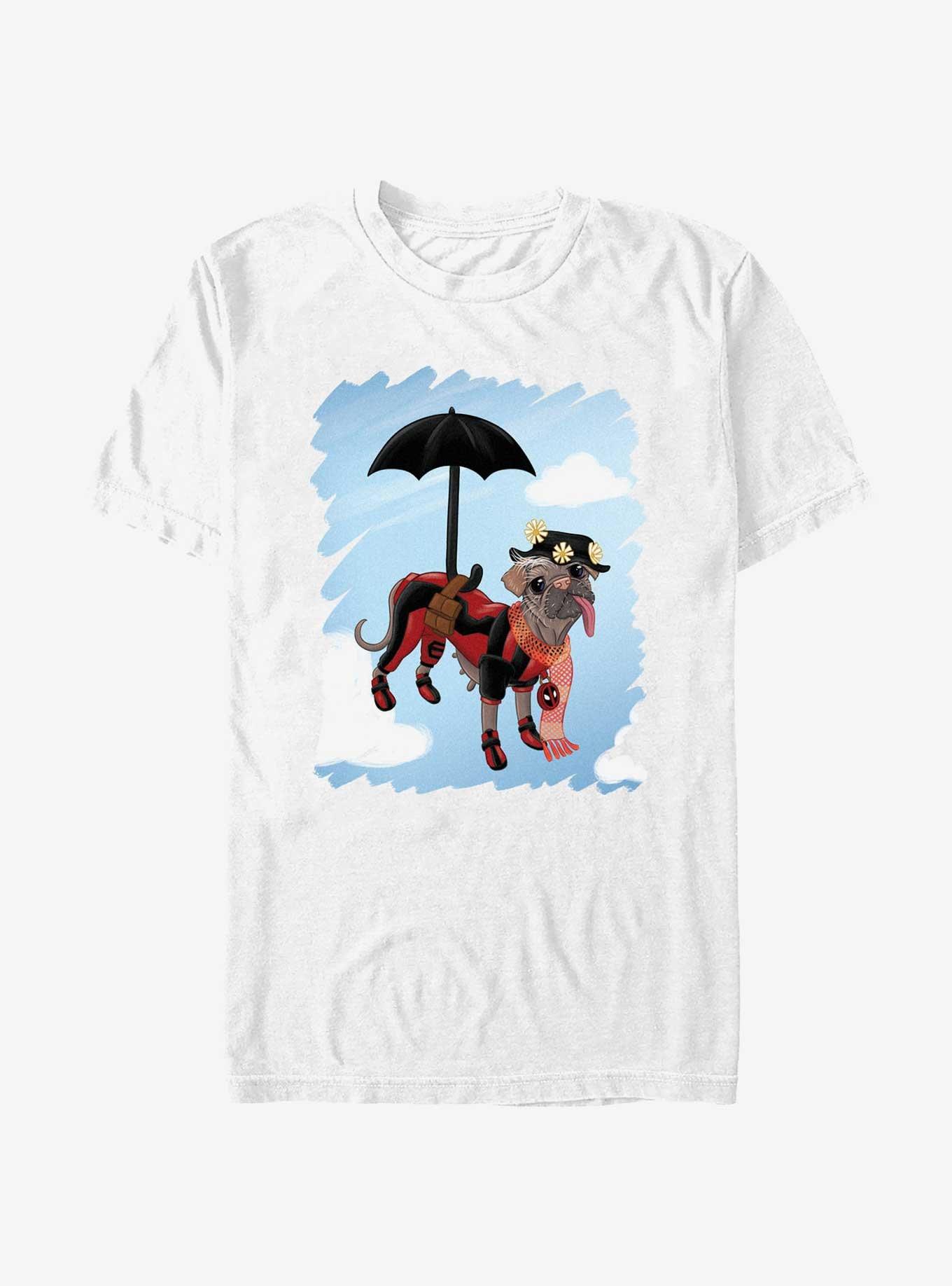 Marvel Deadpool & Wolverine Puppins Sky T-Shirt, WHITE, hi-res