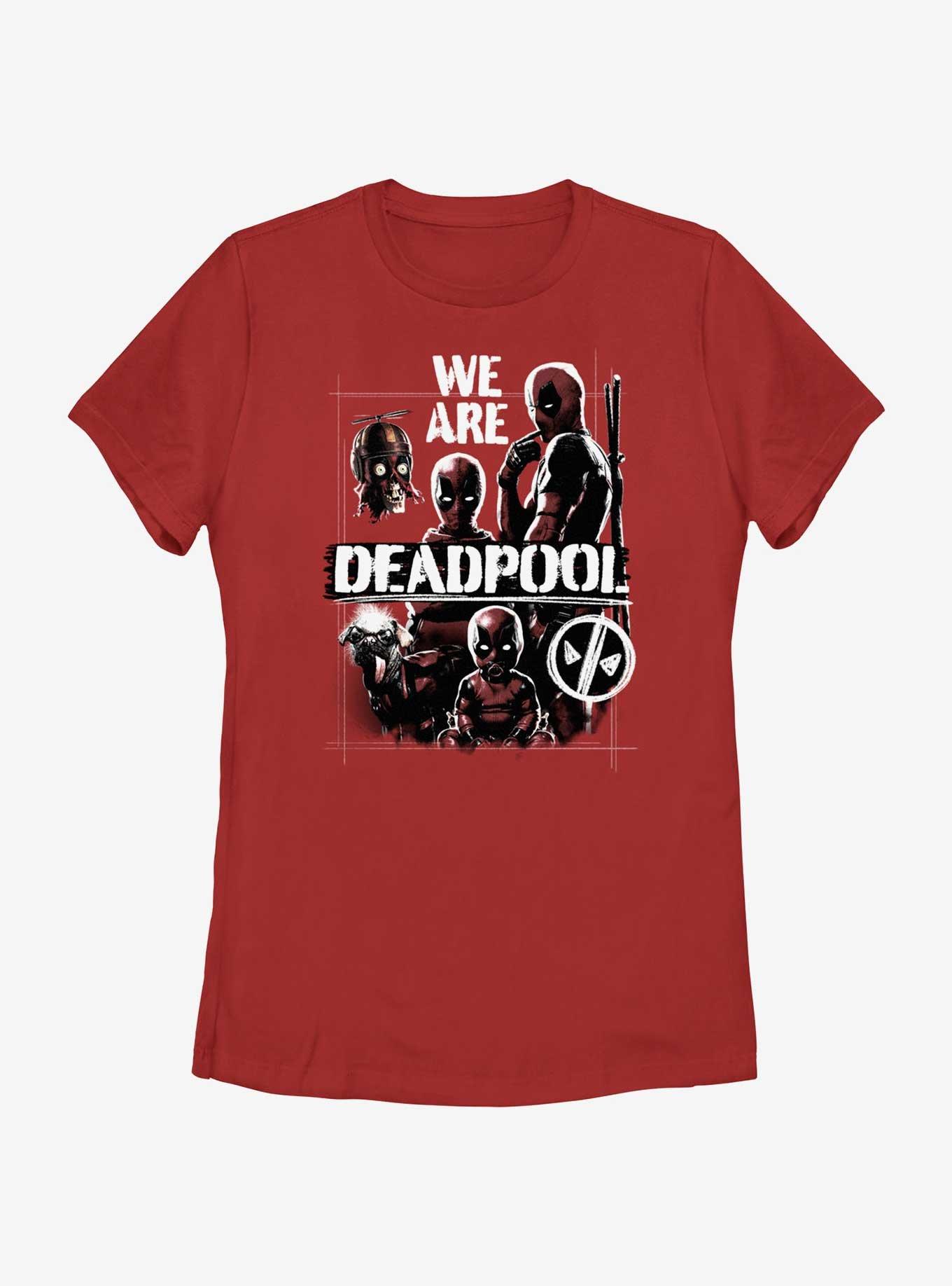 Marvel Deadpool & Wolverine We Are Womens T-Shirt