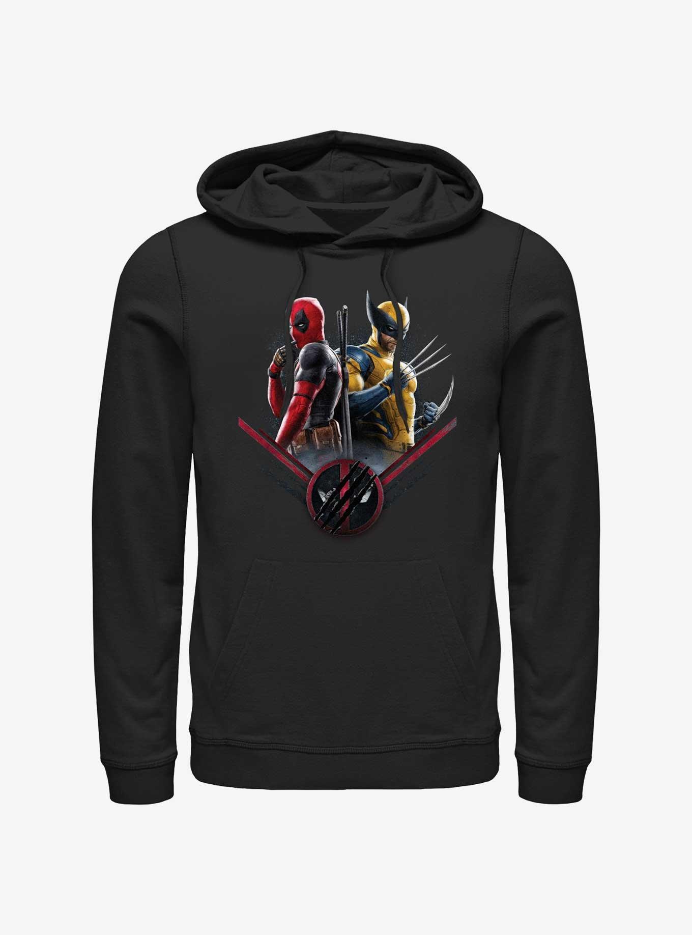 Marvel Deadpool & Wolverine X Force Pair Hoodie, BLACK, hi-res