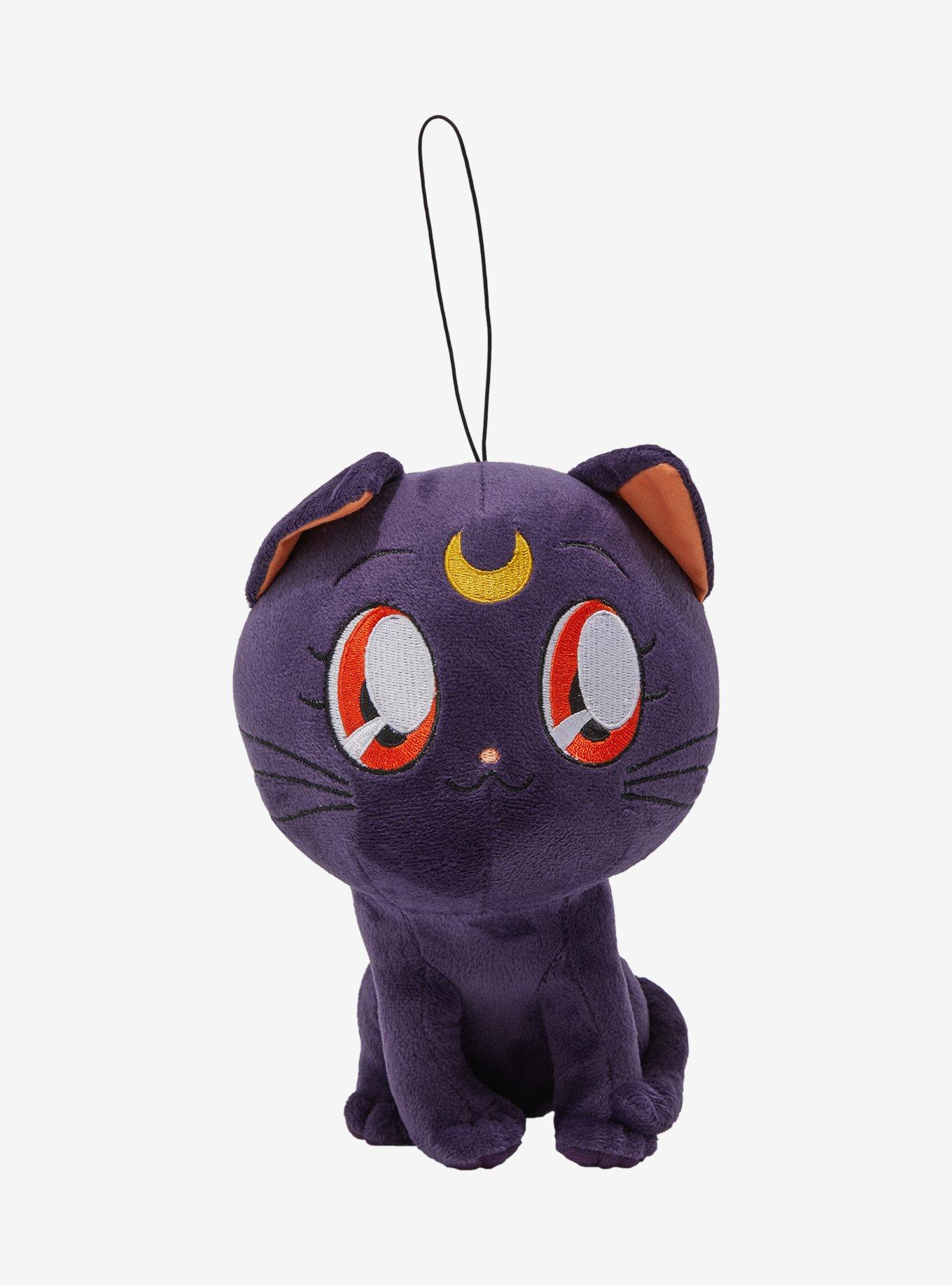 Sailor Moon Luna 8 Inch Plush, , hi-res