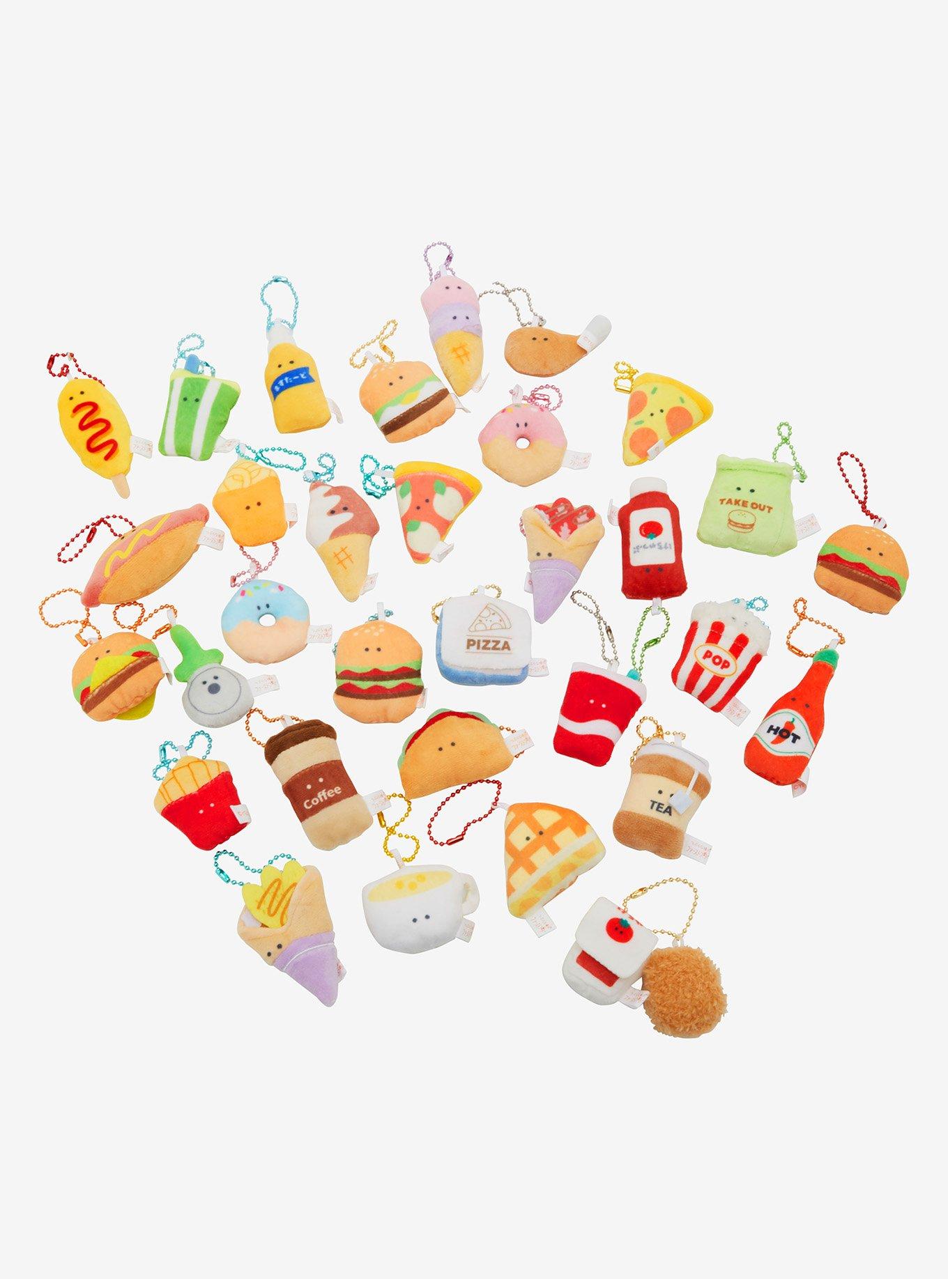 Fast Food Blind Assorted 2 Inch Plush Clip, , hi-res