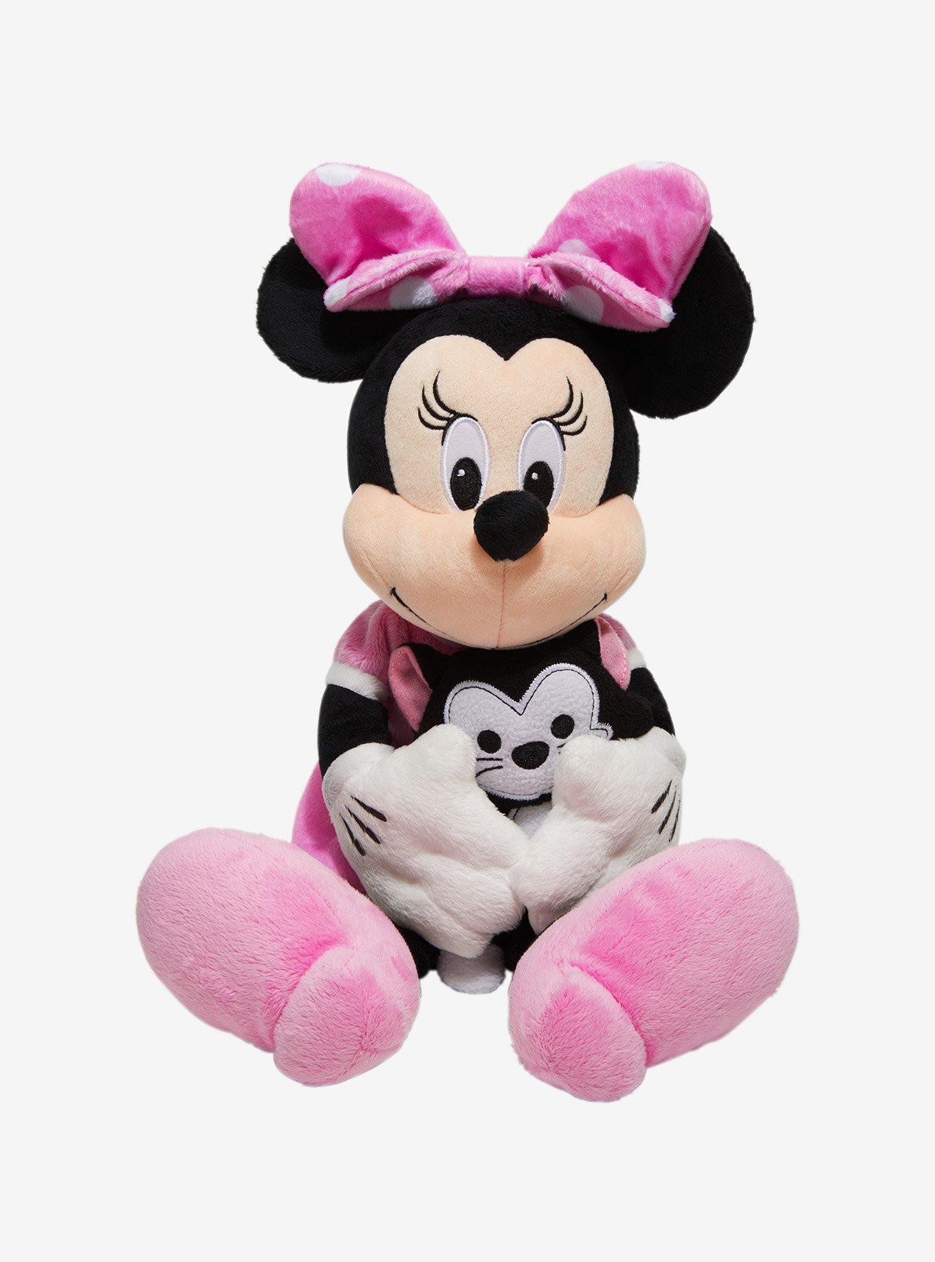 Disney Minnie Mouse & Figaro 10 Inch Plush, , hi-res