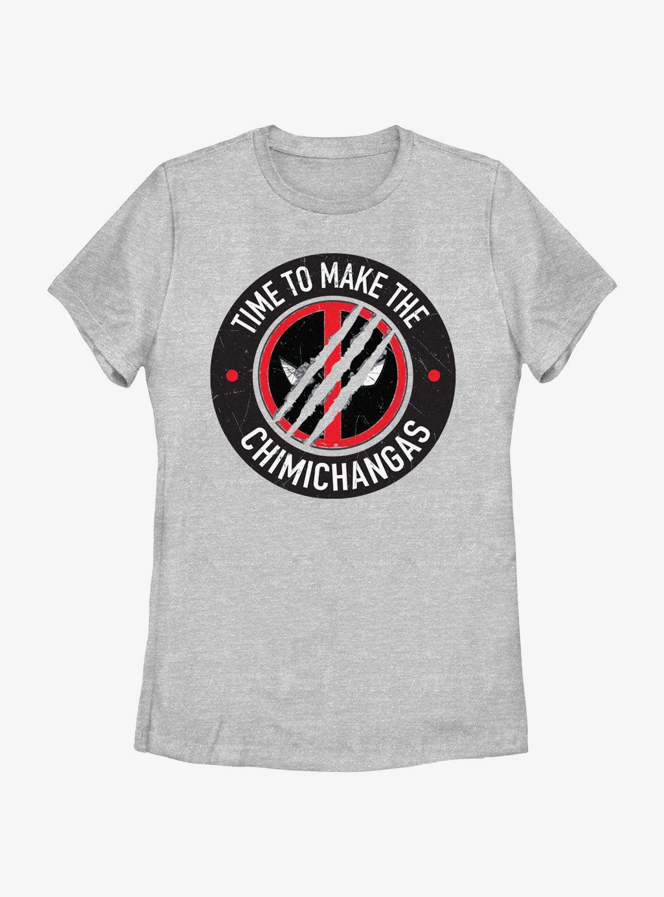 Marvel Deadpool & Wolverine Time To Make The Chimichangas Womens T-Shirt, , hi-res